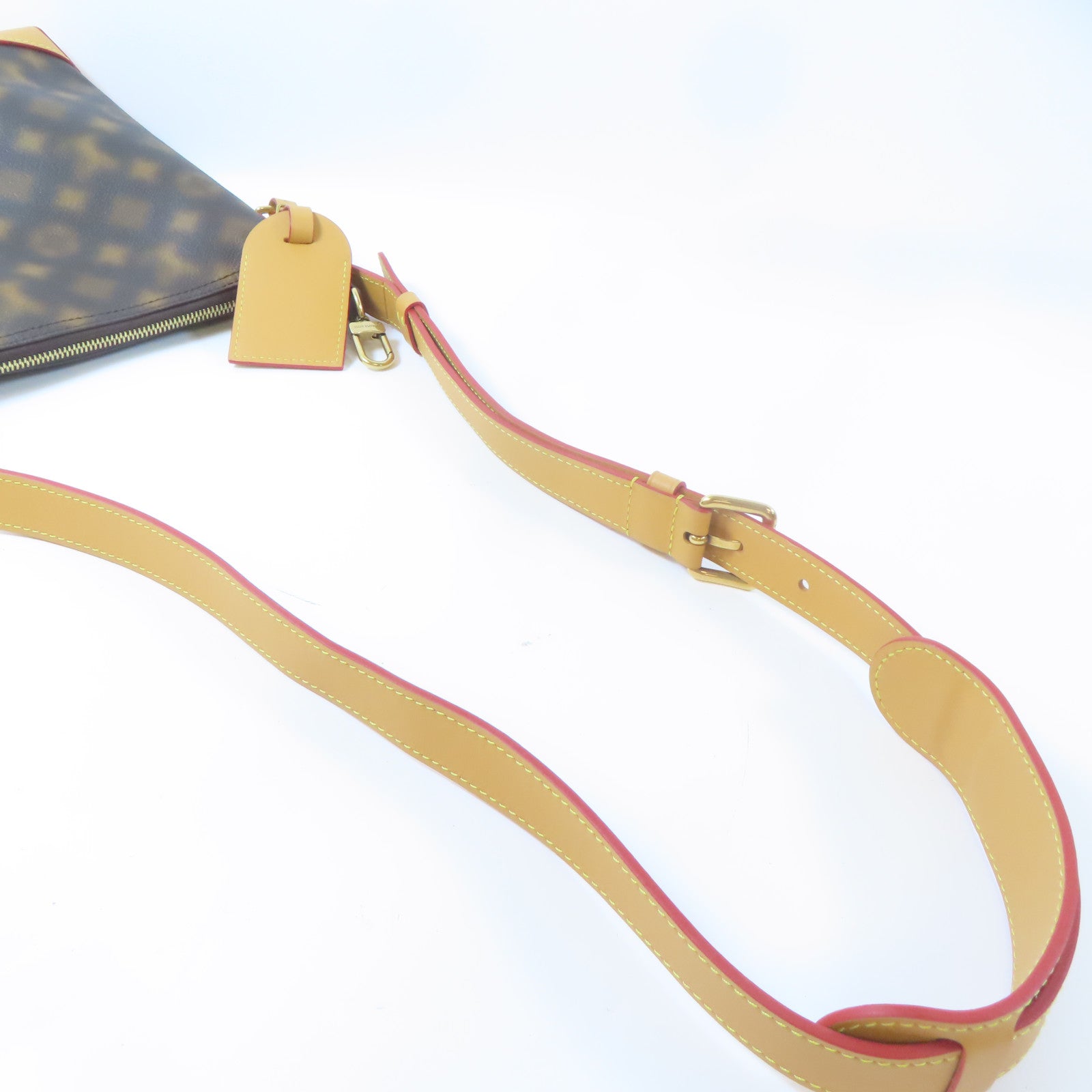 LOUIS VUITTON Monogram Hobo Cruiser金扣肩背袋啡色