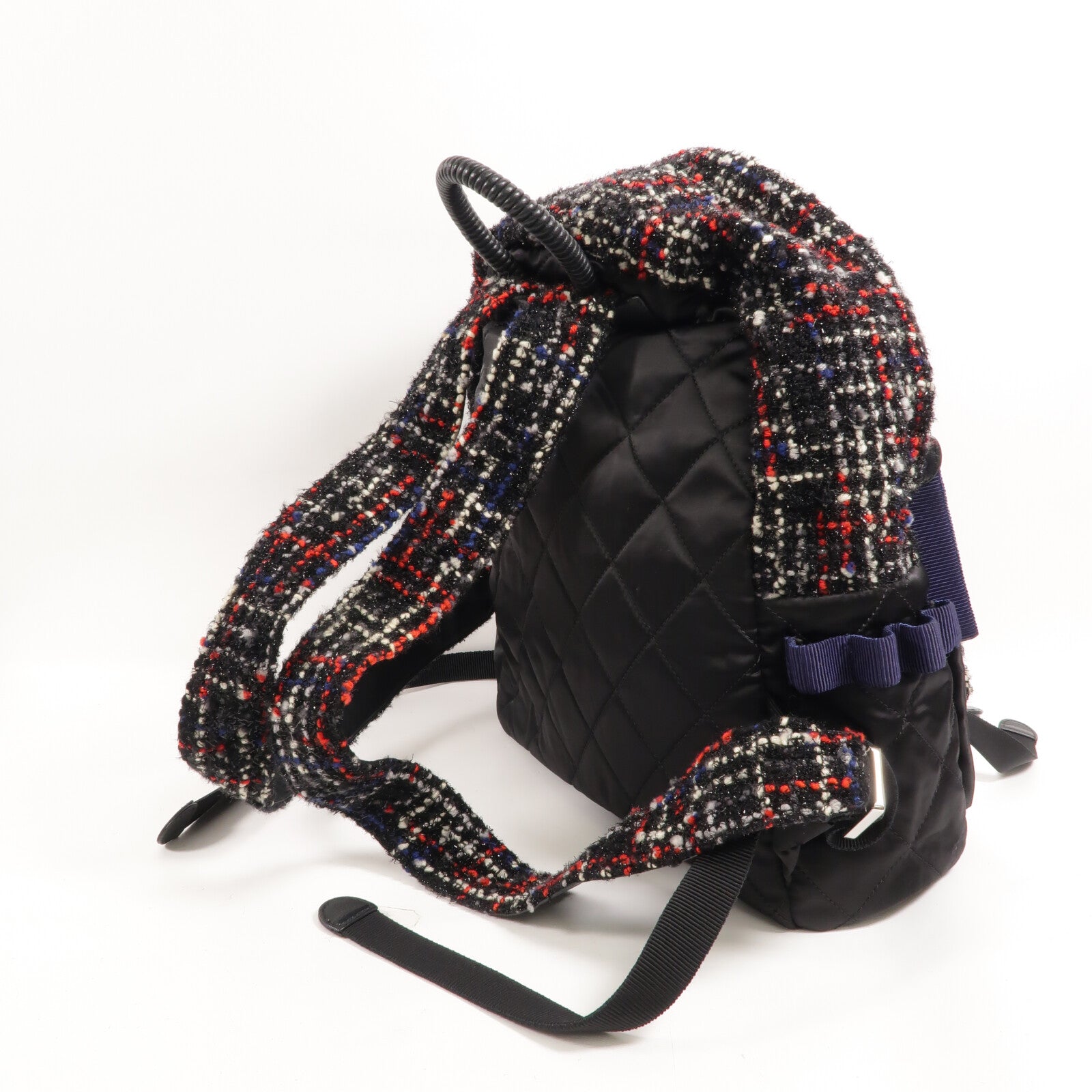 CHANEL 尼龍/Tweed Backpack背包