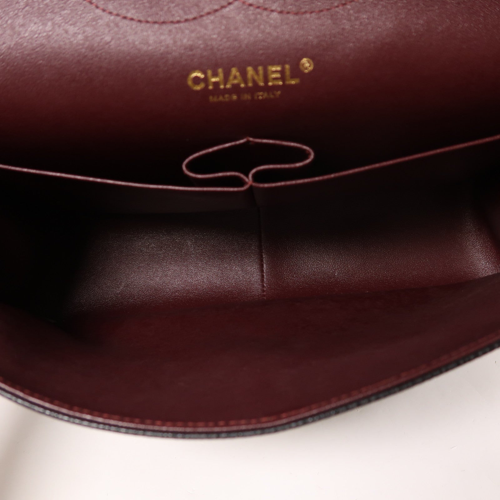 CHANEL 牛皮皮革Large Classic金扣鏈帶肩背袋