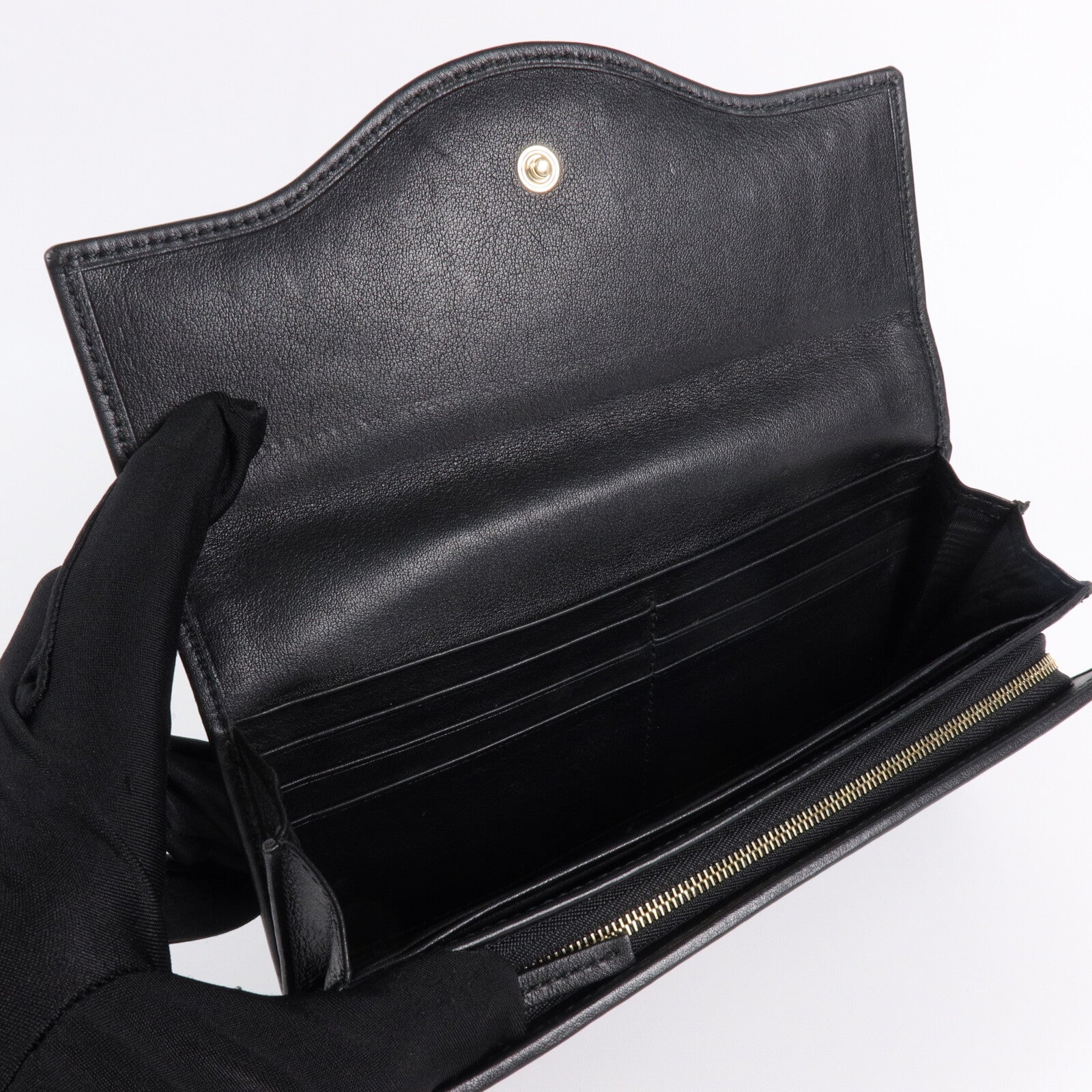 GUCCI 牛皮皮革Long Wallet長錢包