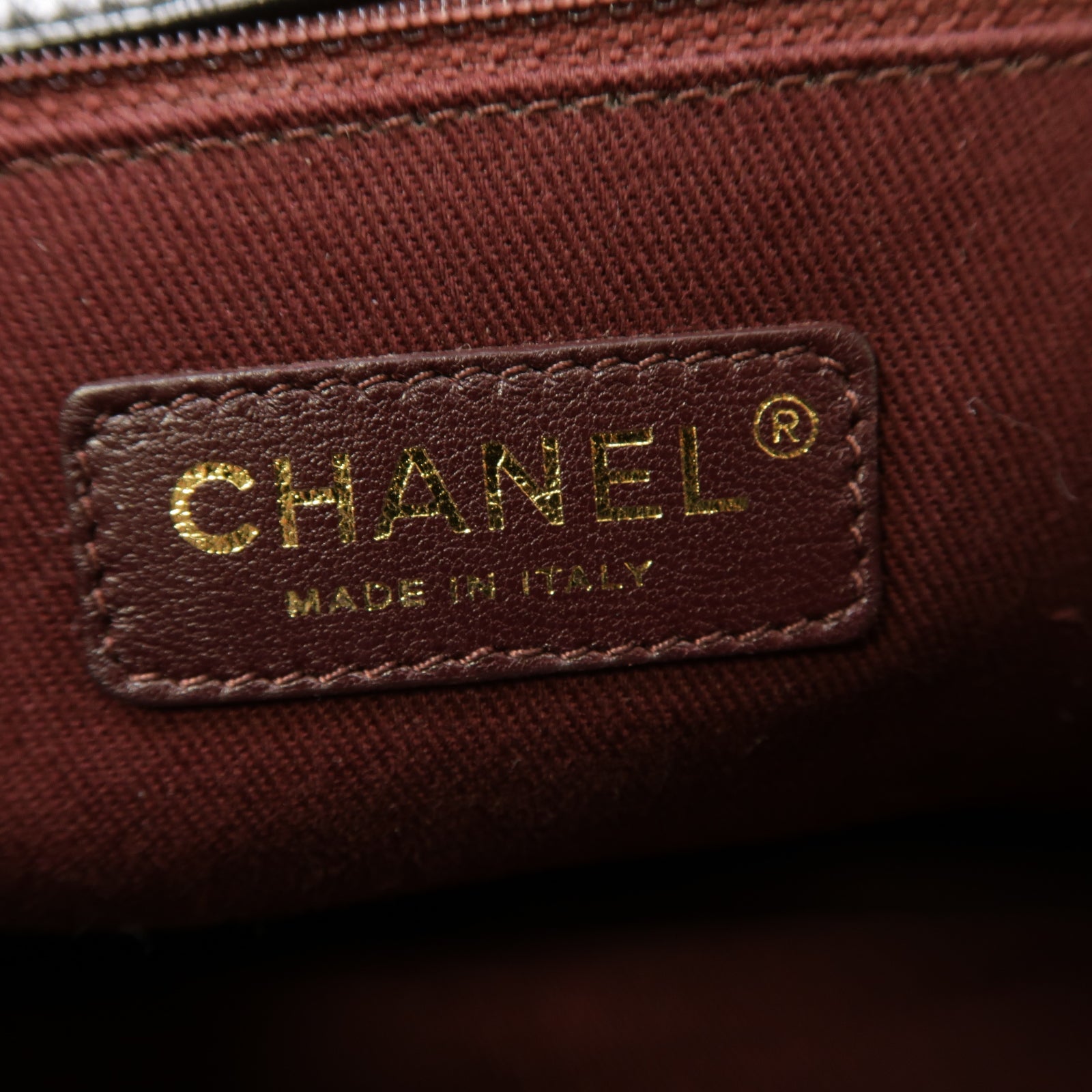 CHANEL 菱格牛皮皮革2way Shoulder Bag金扣手挽肩背兩用袋