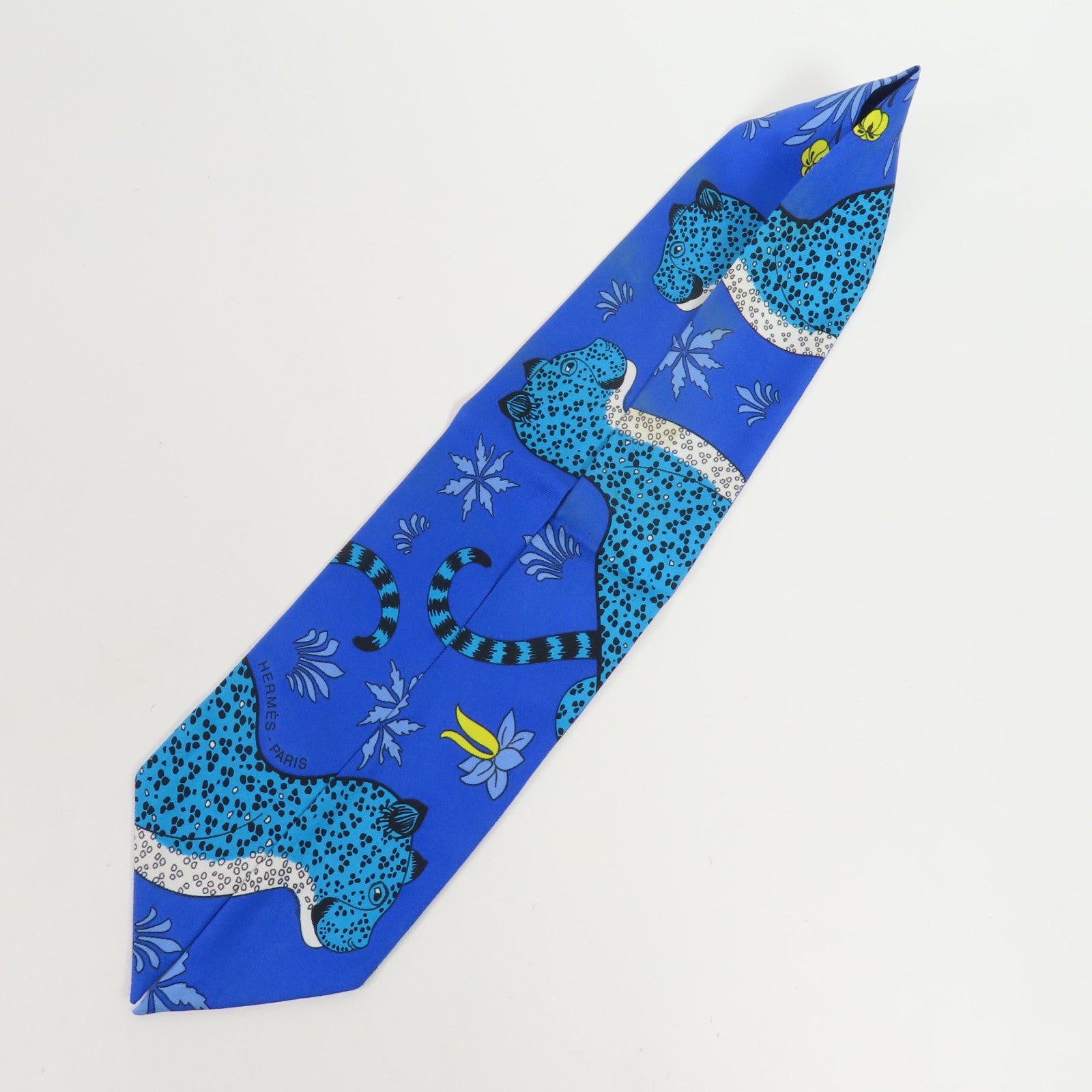 HERMES 絲質Twilly絲巾