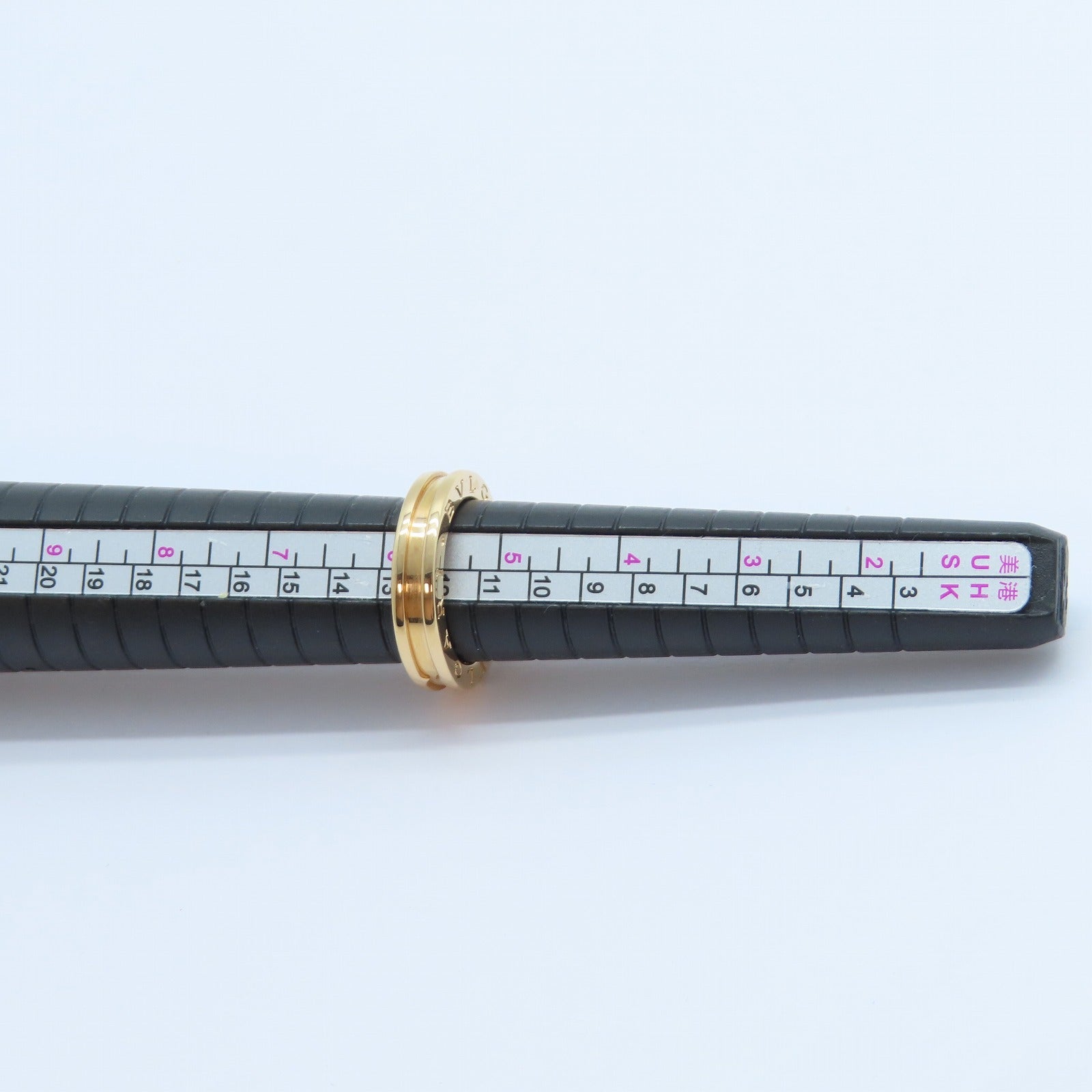 BVLGARI 18K玫瑰金B-zero1 1 Band戒指Bvlgari#51/US#5.5