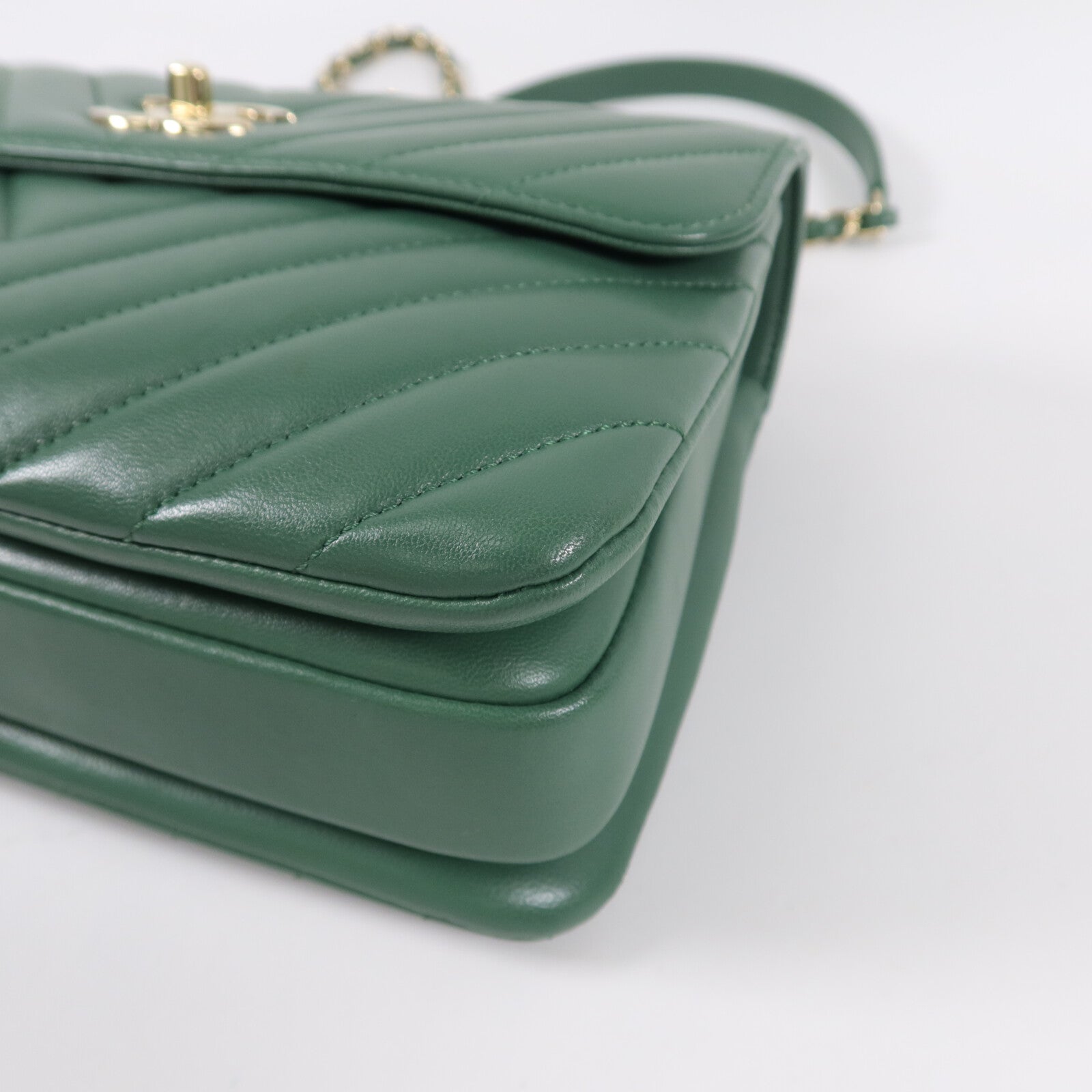 CHANEL 牛皮皮革Trendy CC Handle手挽肩背兩用袋