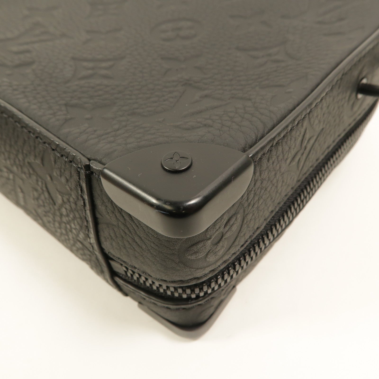 LOUIS VUITTON Monogram Taurillon Handle Soft Trunk手挽肩背兩用袋