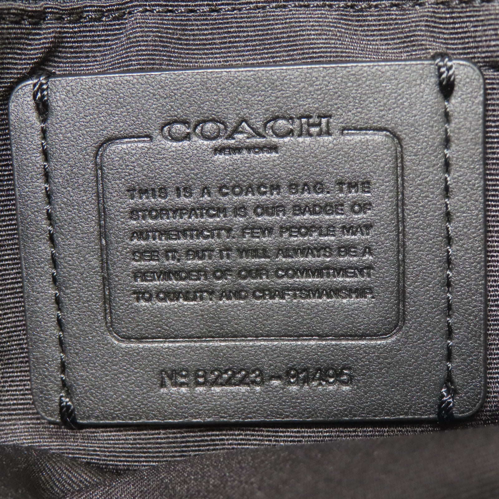 COACH 塗層帆布Shoulder Bag金扣手挽肩背兩用袋