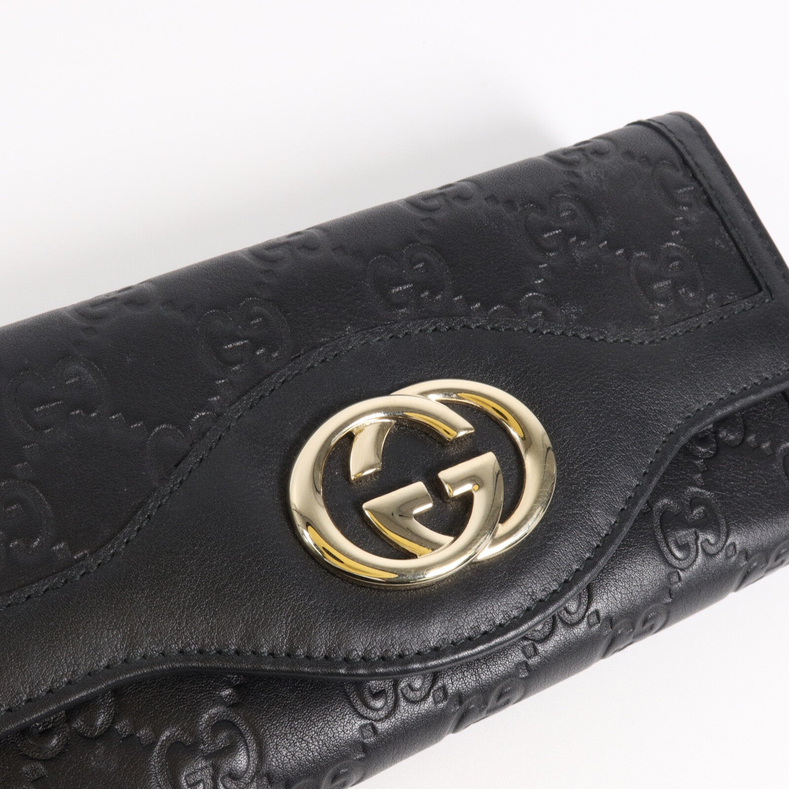 GUCCI 牛皮皮革Long Wallet長錢包
