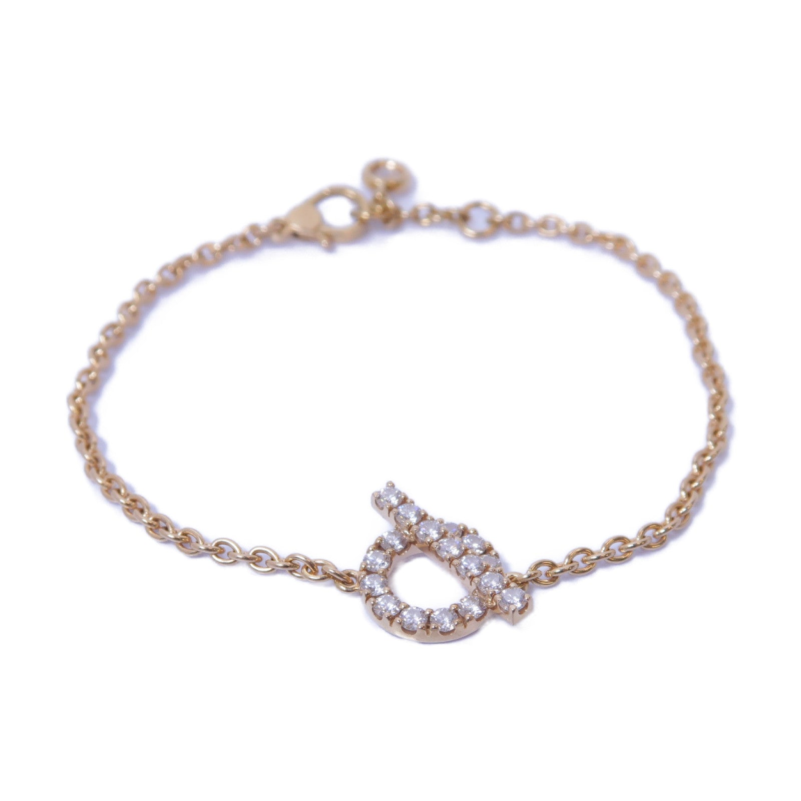 HERMES 18K玫瑰金Finesse Diamond Bracelet 0.55ct鑚石手鏈