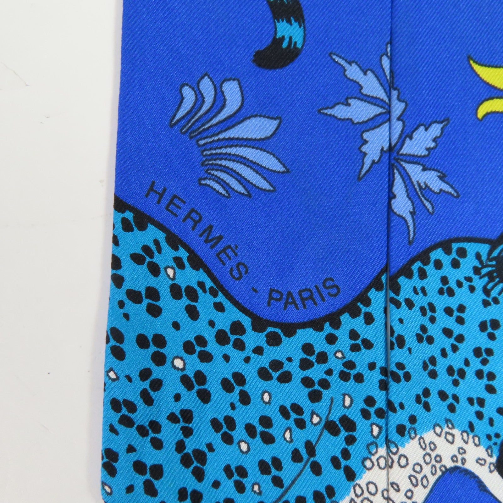 HERMES 絲質Twilly絲巾