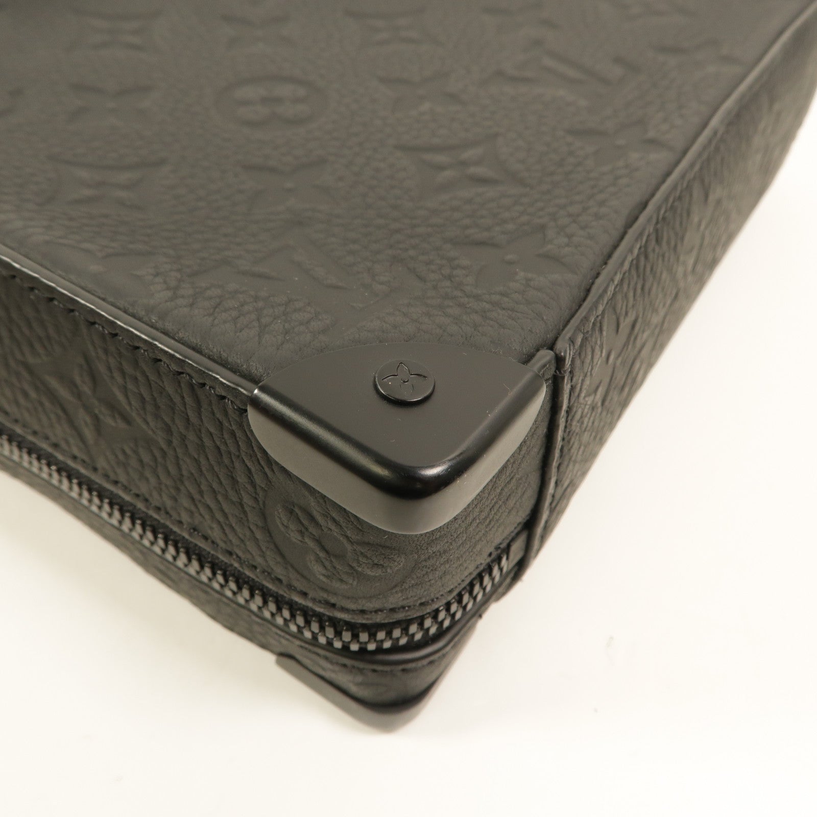 LOUIS VUITTON Monogram Taurillon Handle Soft Trunk手挽肩背兩用袋