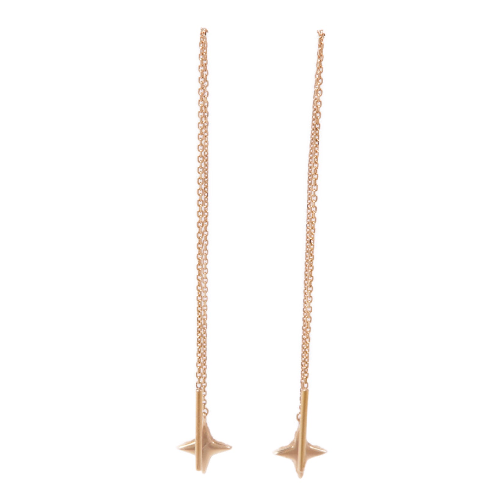 JEWELRY 18K玫瑰金Diamond Earrings鑽石耳環