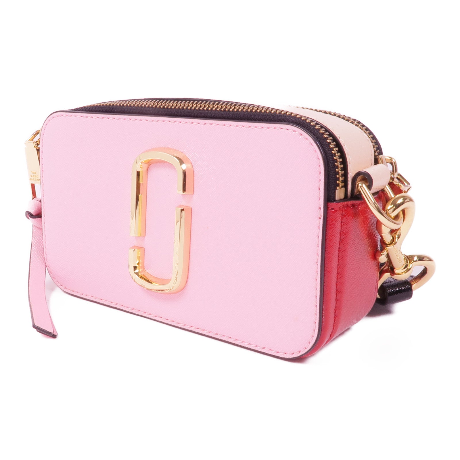 MARC JACOBS 牛皮皮革Shoulder Bag金扣肩背袋