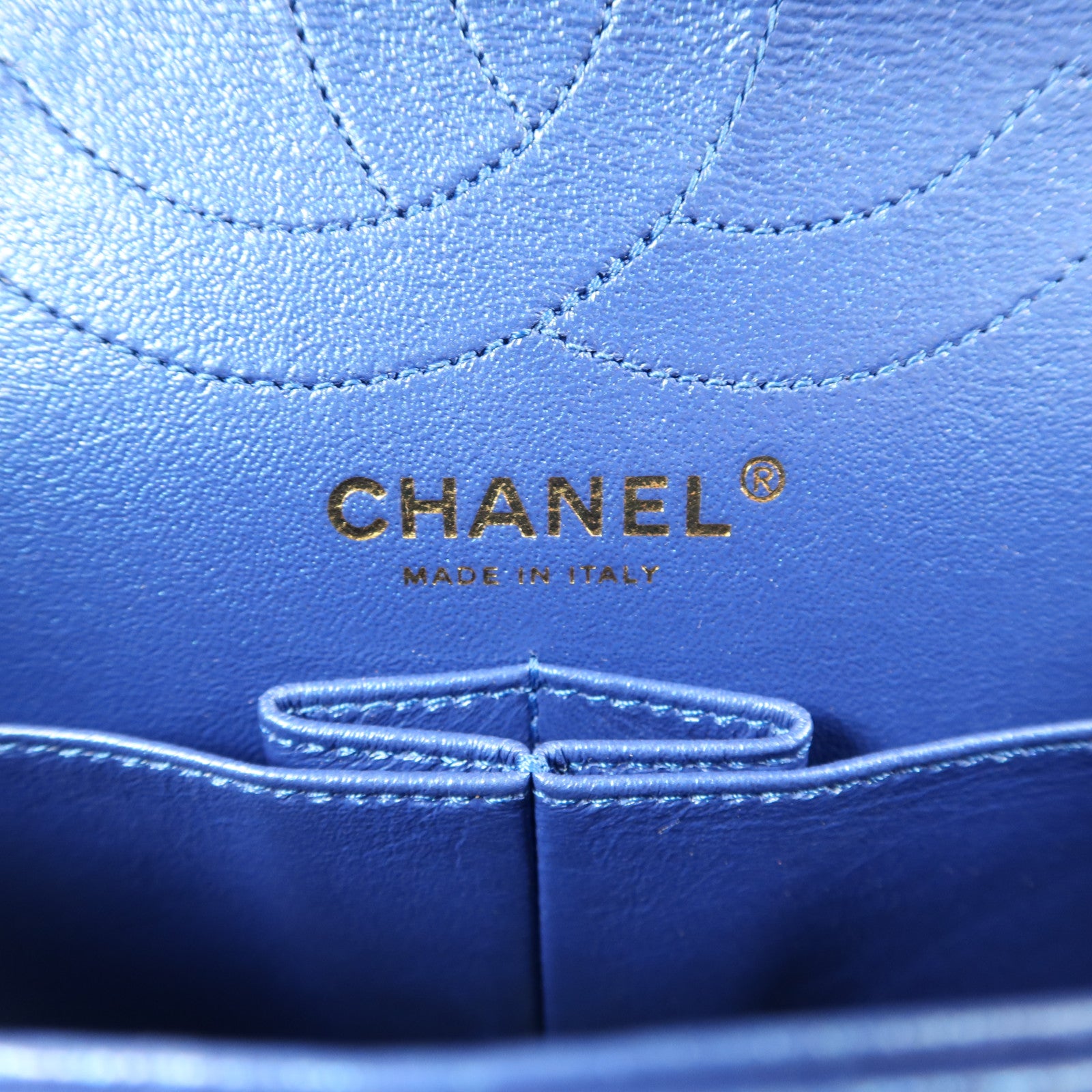 CHANEL 牛皮皮革2.55 Large Reissue金扣鏈帶肩背袋