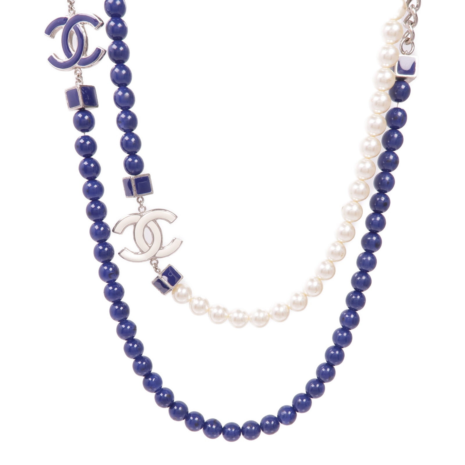 CHANEL PVC/金屬Necklace項鍊