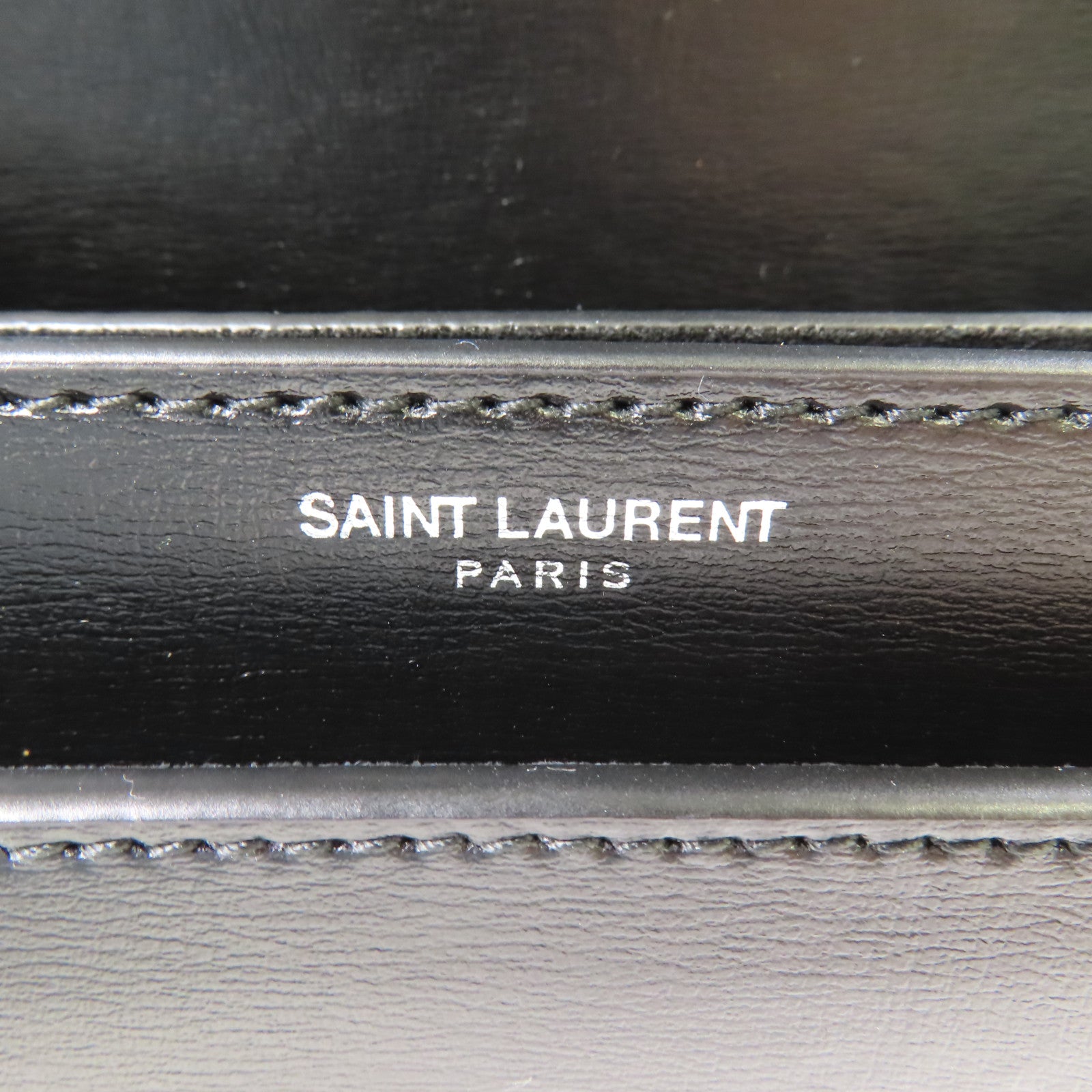 SAINT LAURENT 牛皮皮革Sunset Medium鏈帶肩背袋