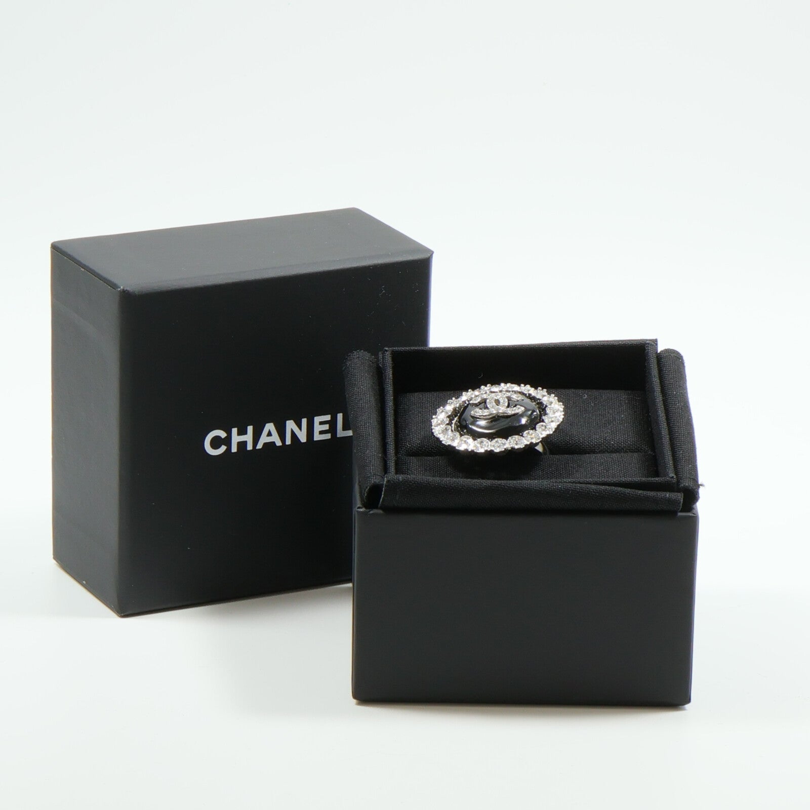 CHANEL 金屬/PVC Ring戒指