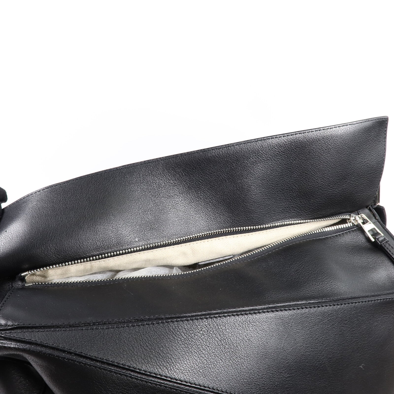 LOEWE 牛皮皮革Large Puzzle Edge Bag手挽肩背兩用袋