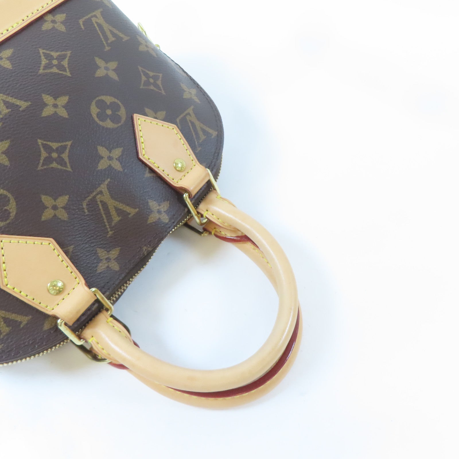 LOUIS VUITTON 【激減優惠】Monogram Alma BB金扣手挽肩背兩用袋啡色