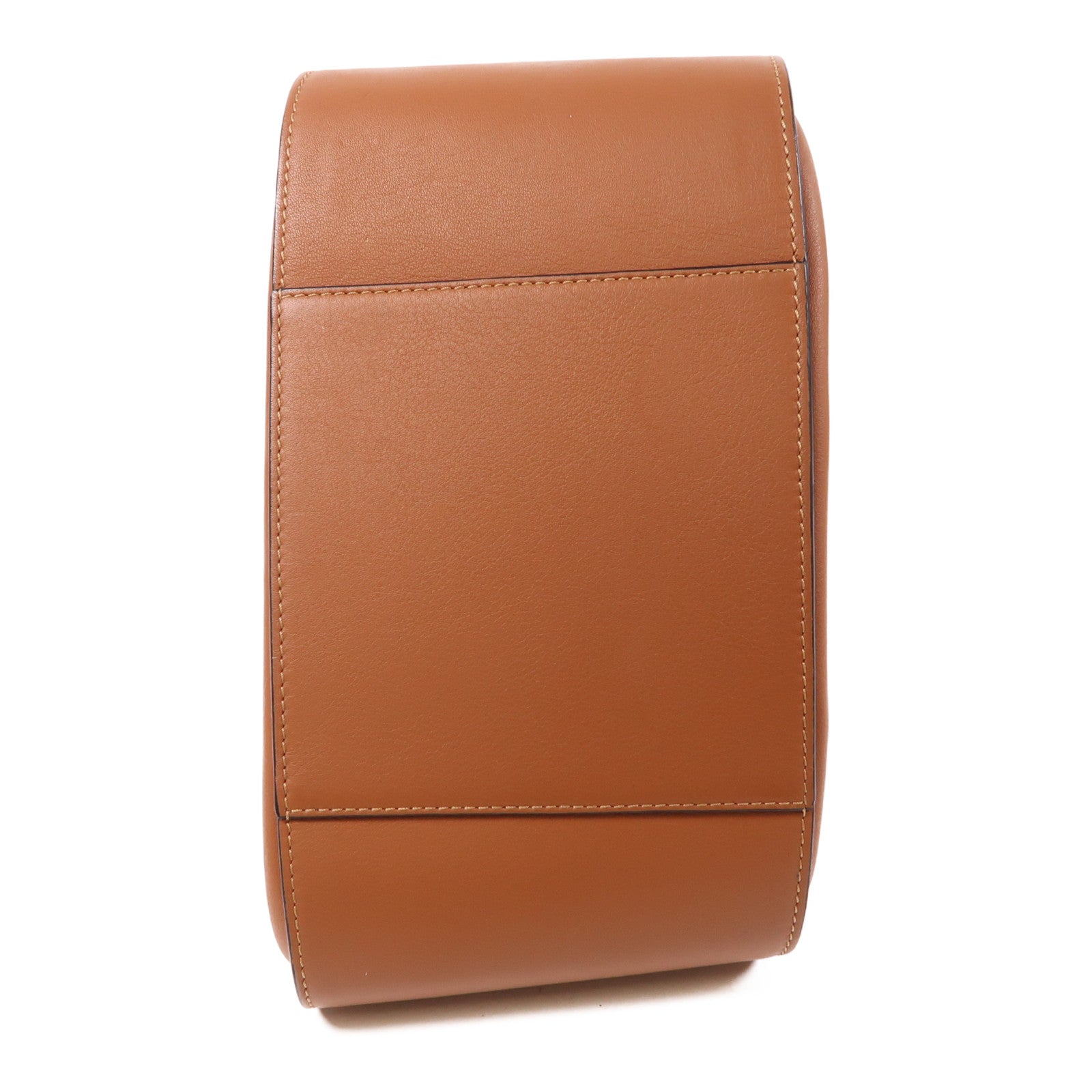 LOEWE 【激減優惠】牛皮皮革Compact Hammock銀扣手挽肩背兩用袋