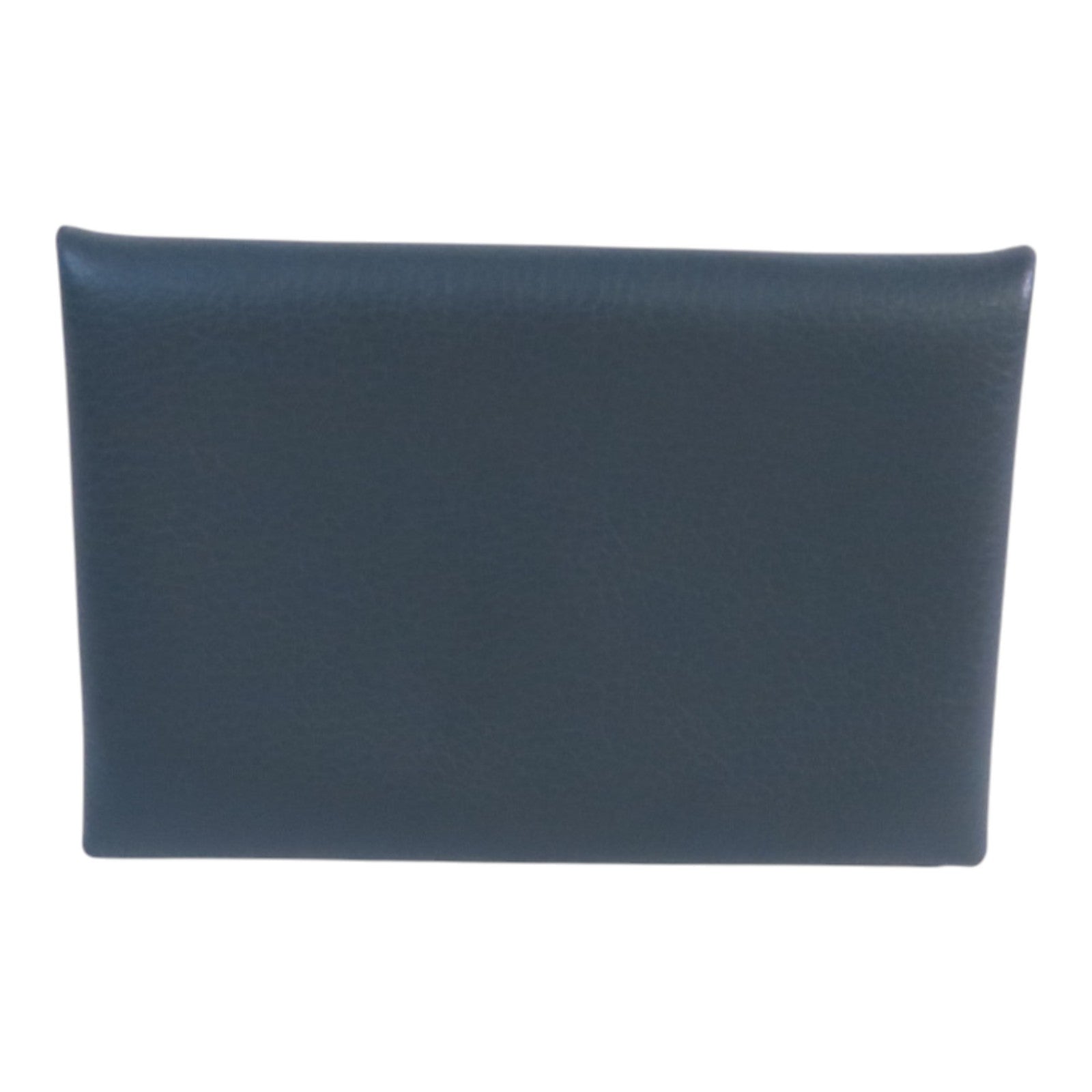 HERMES Evercolor皮革Calvi Card Case銀扣卡套