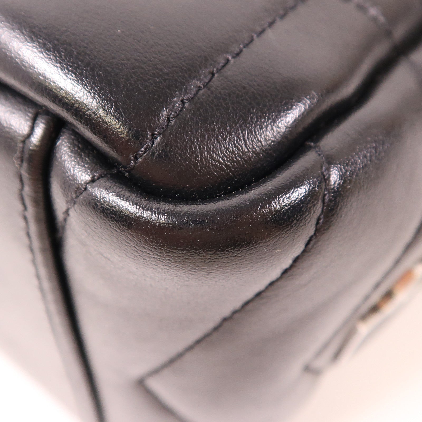 SAINT LAURENT 牛皮皮革Loulou Bag銀扣鏈帶肩背袋