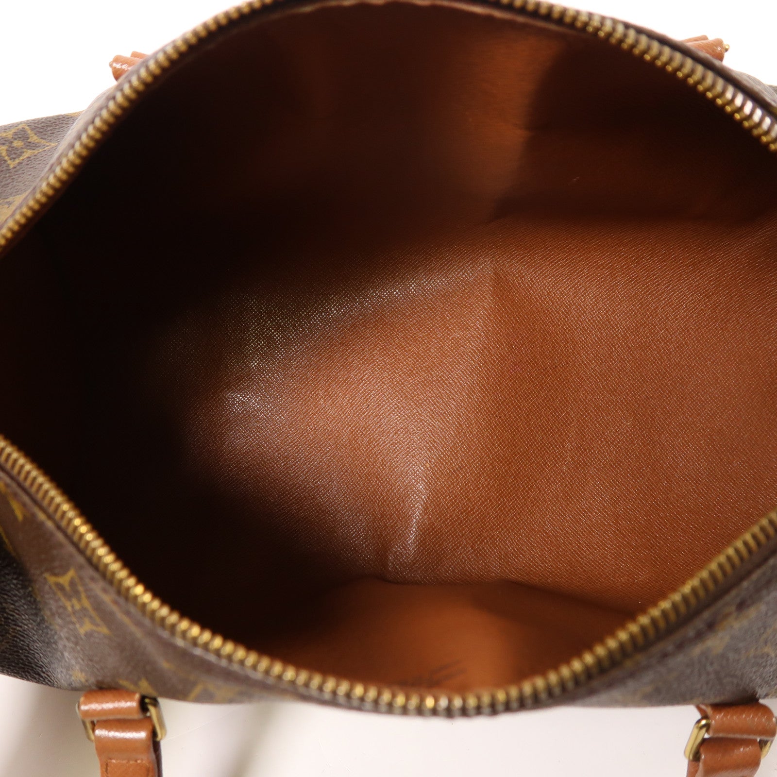 LOUIS VUITTON Monogram Papillon 30金扣手挽袋