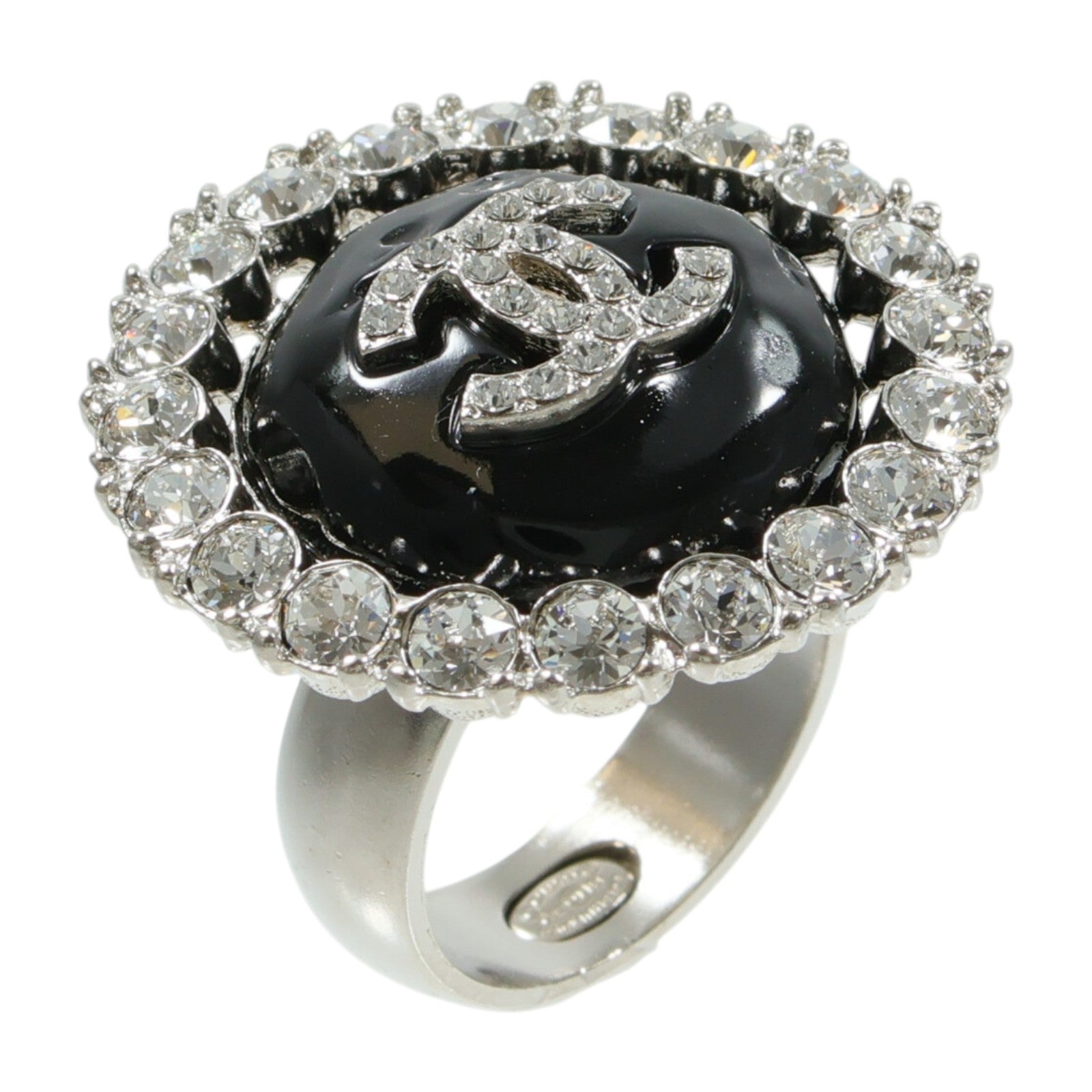 CHANEL 金屬/PVC Ring戒指