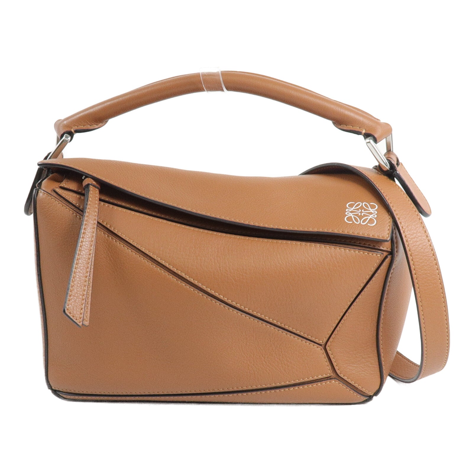 LOEWE 牛皮皮革Puzzle Small手挽肩背兩用袋
