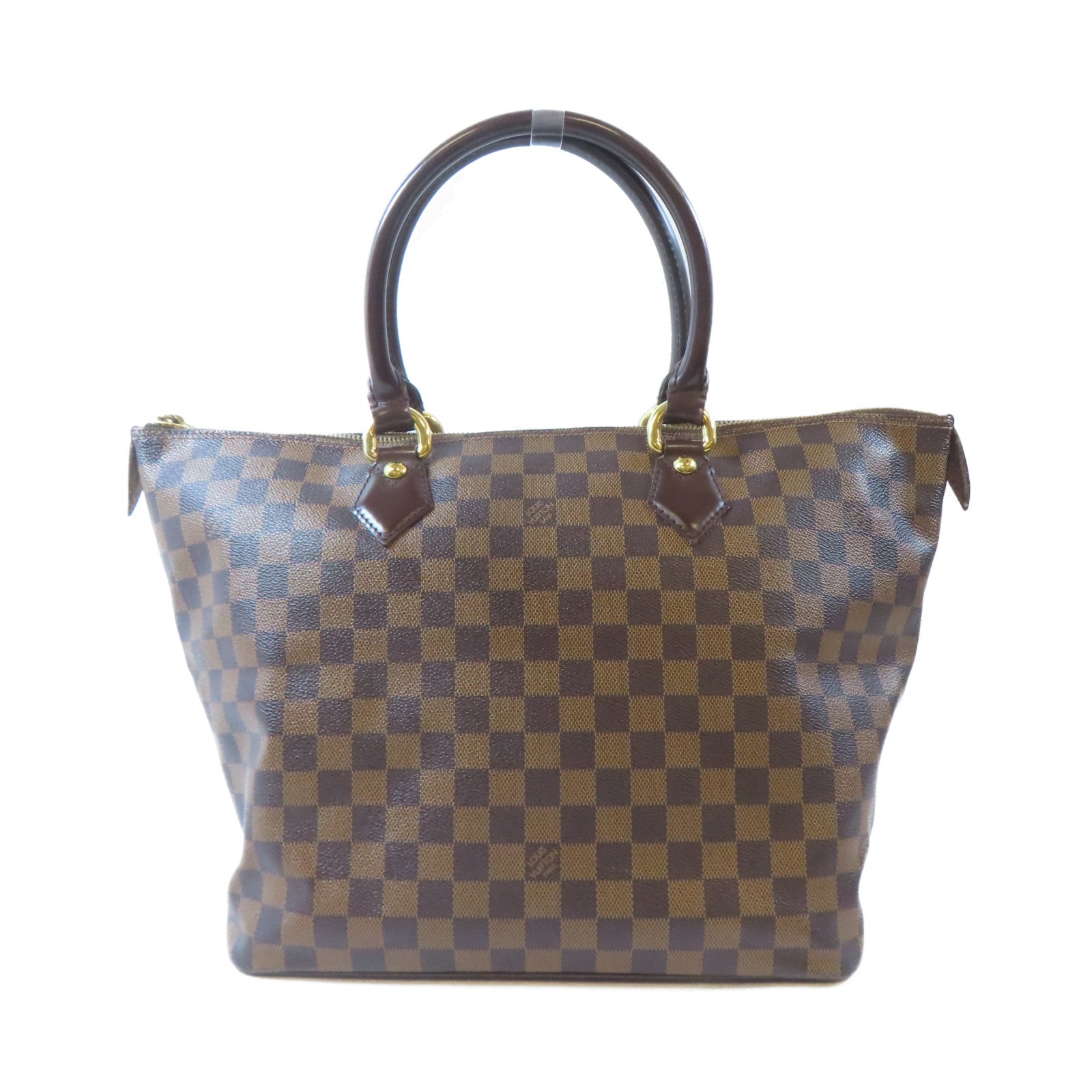 LOUIS VUITTON (PRICE DOWN) LV GHW Saleya MM Handbag N51188 Damier Brown