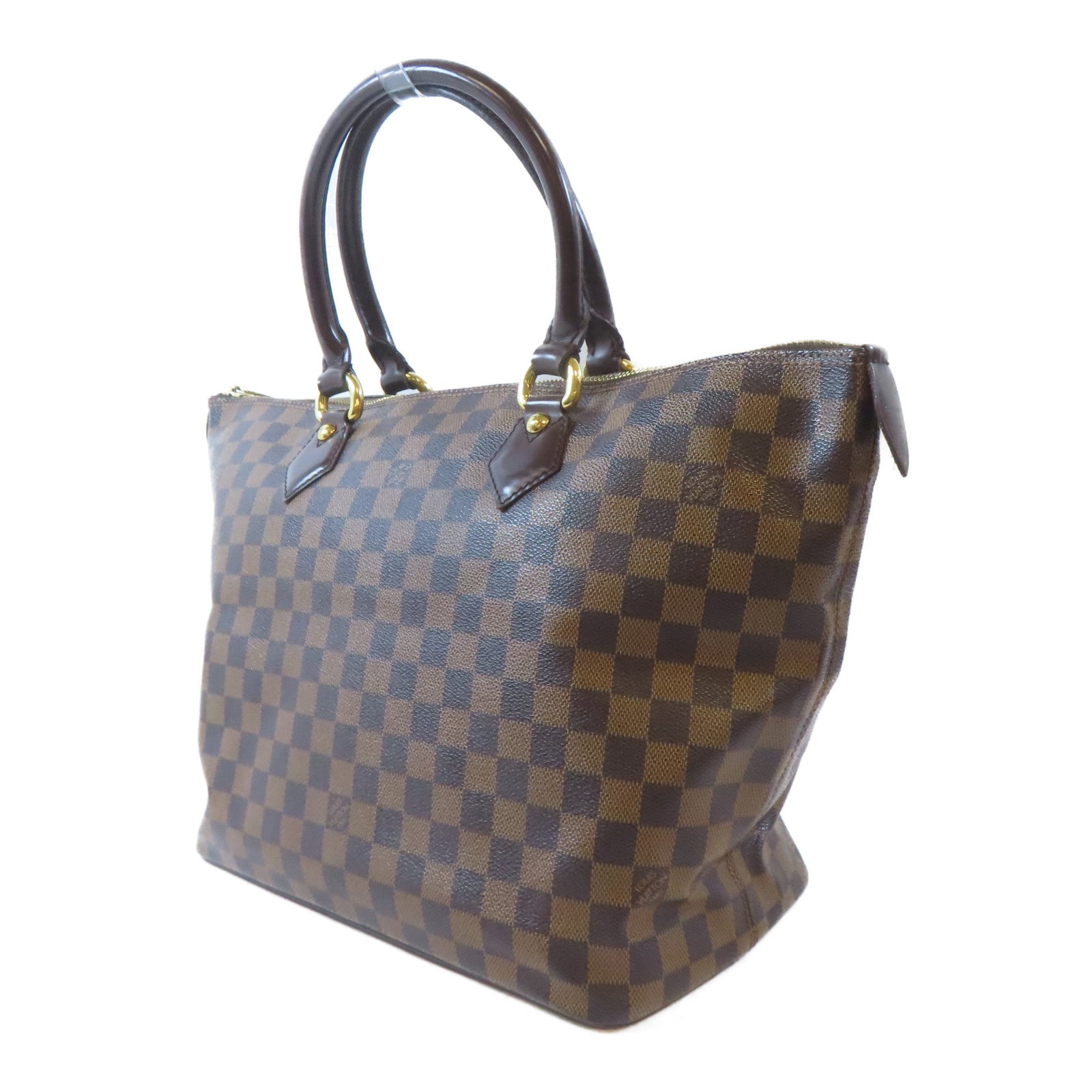 LOUIS VUITTON (PRICE DOWN) LV GHW Saleya MM Handbag N51188 Damier Brown