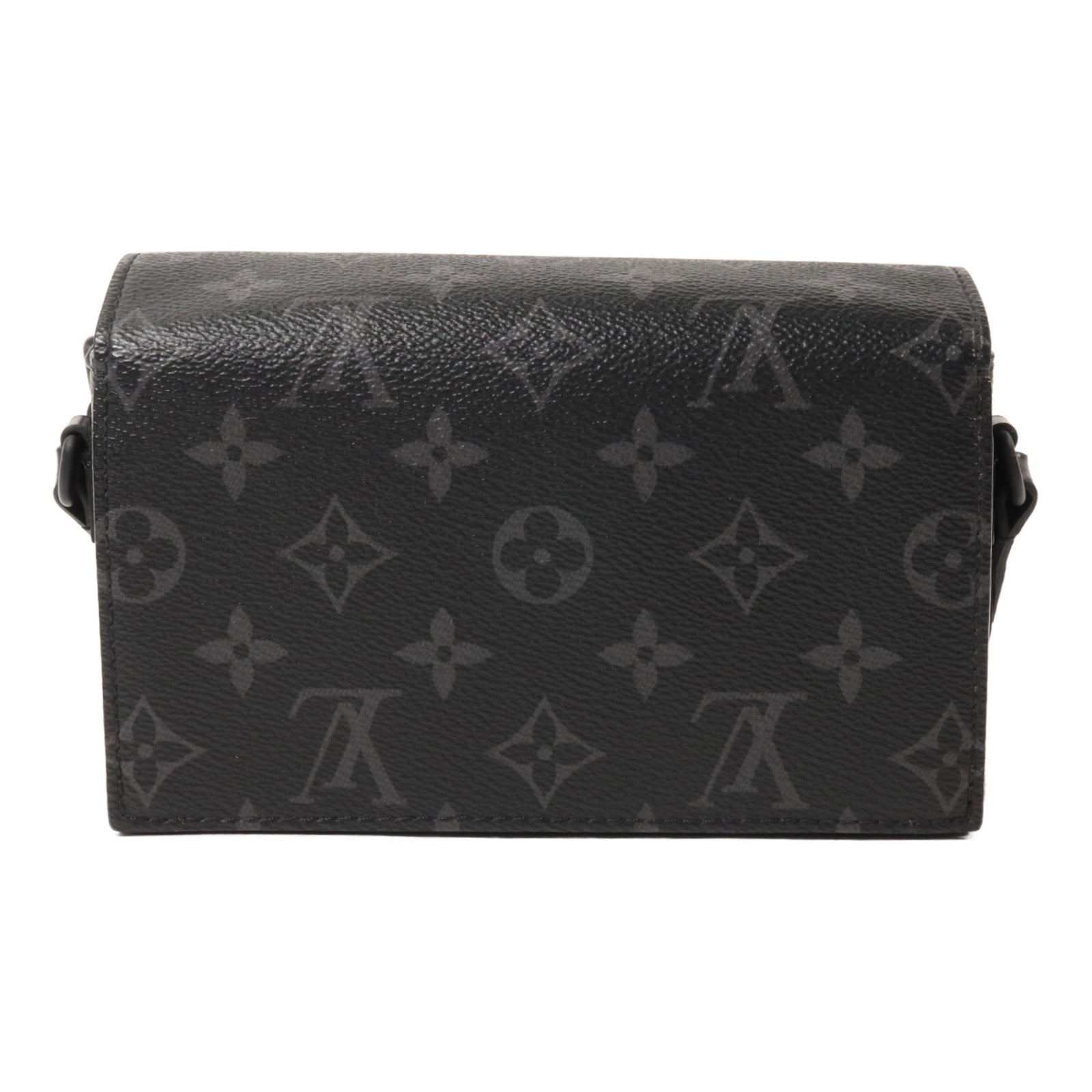 LOUIS VUITTON Monogram Eclipse Steamer Wearable Wallet肩背袋