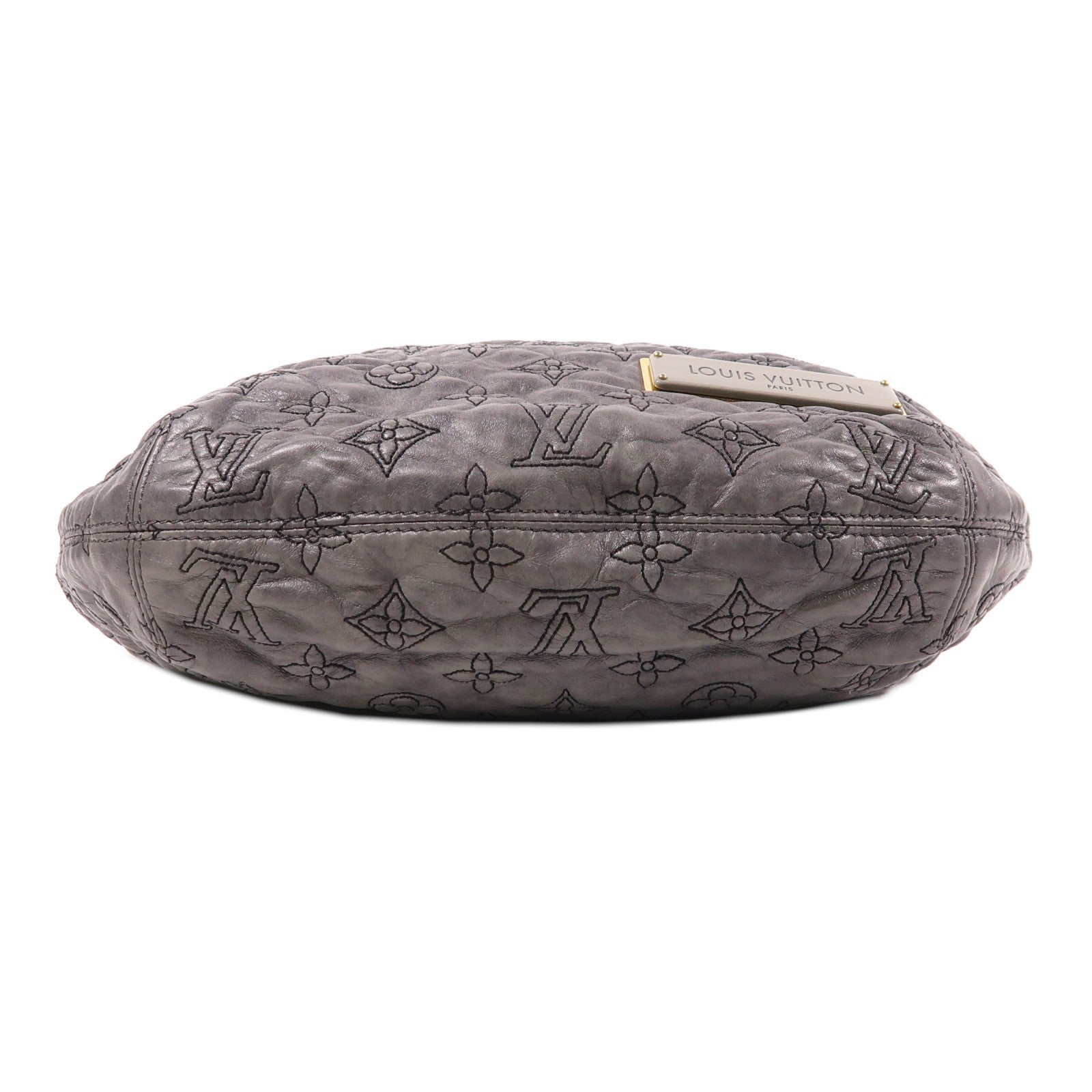 LOUIS VUITTON 羊皮皮革Olympe Nimbus PM金扣肩背袋