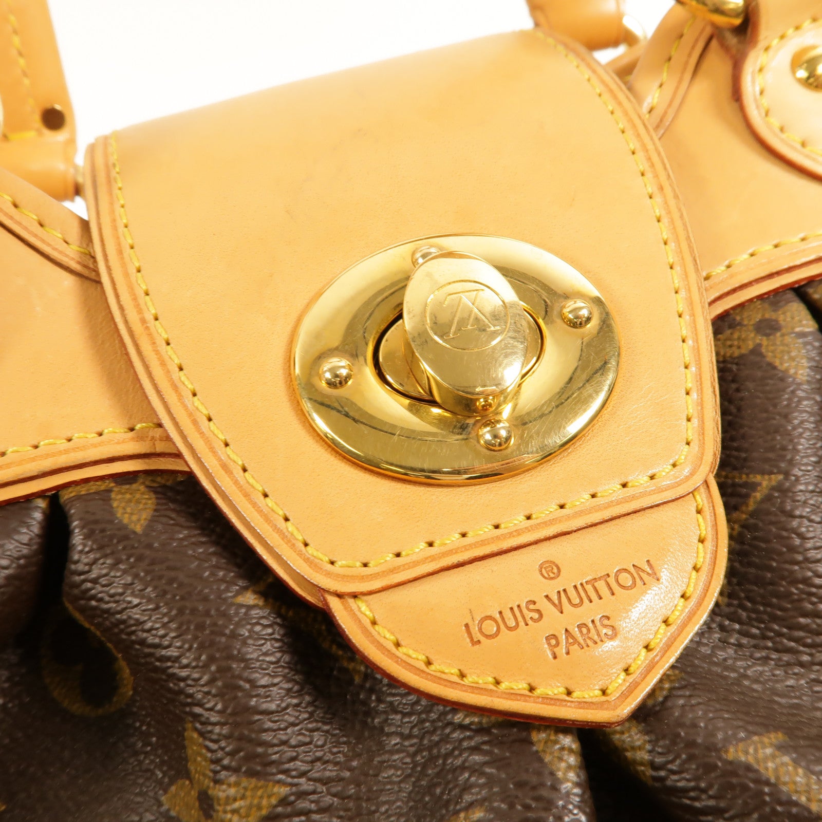 LOUIS VUITTON Monogram Boeshi MM手挽袋