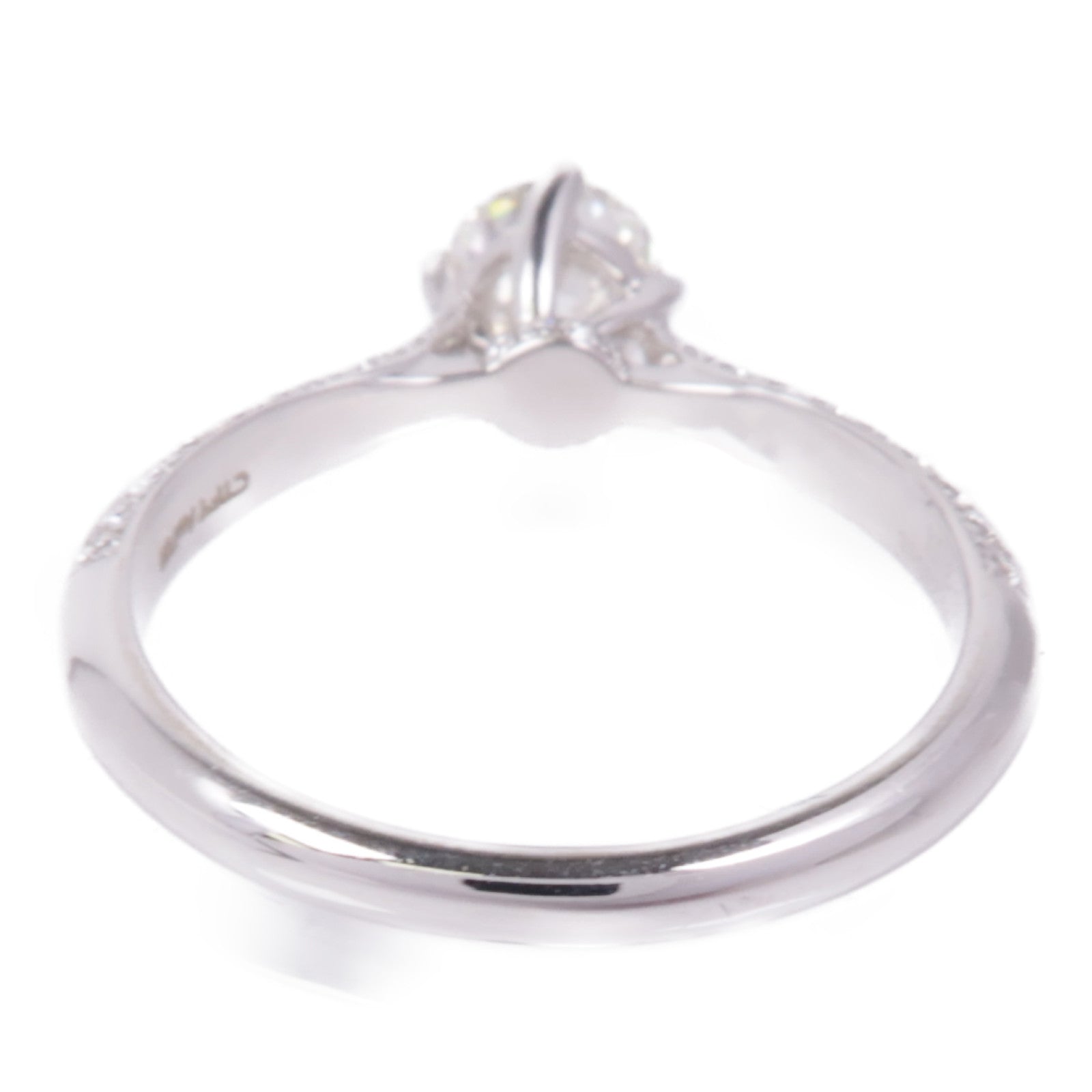 JEWELRY Diamond Ring 18K White Gold US#5