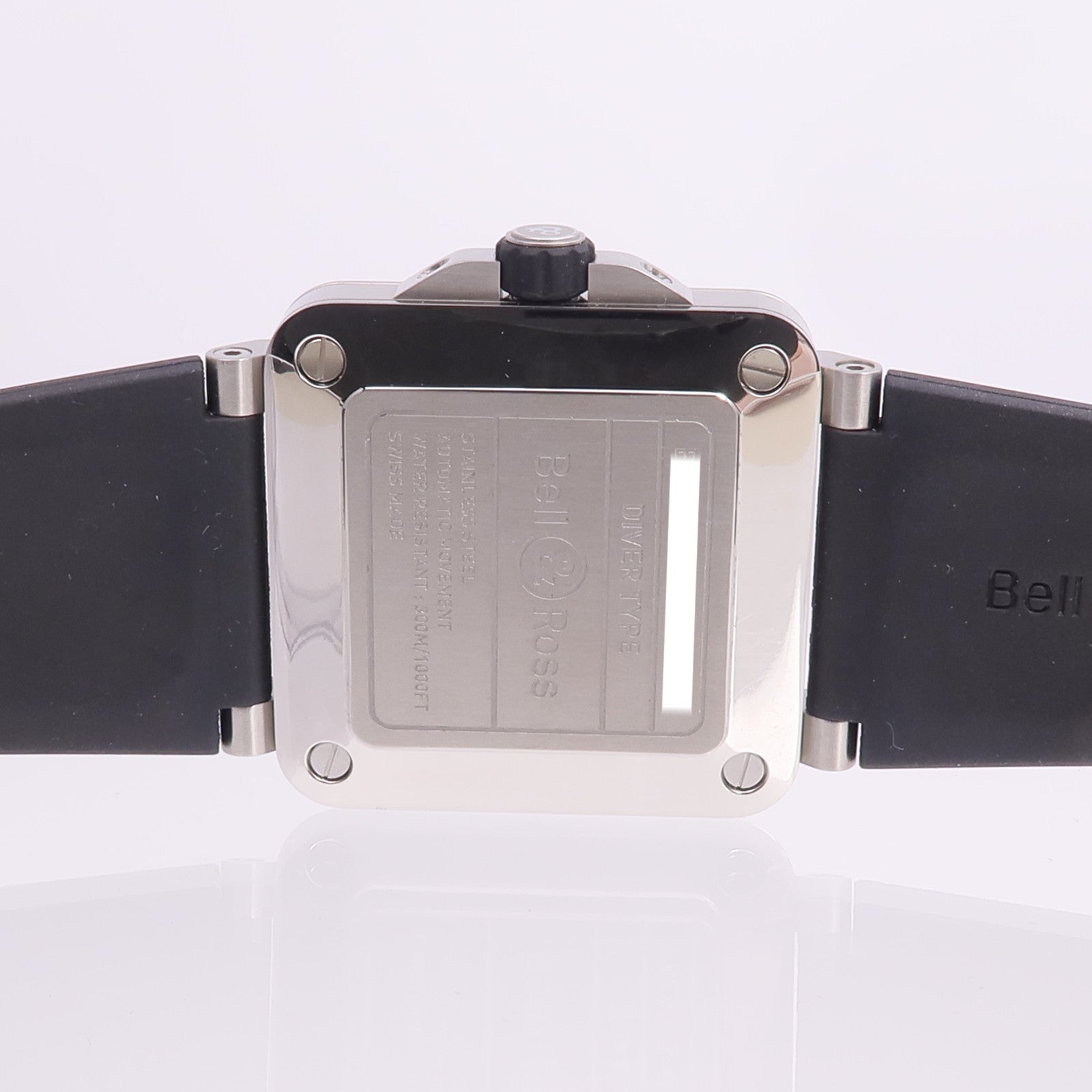 BELL&ROSS Diver Black Steel BR0392-D-BL-ST/SRB