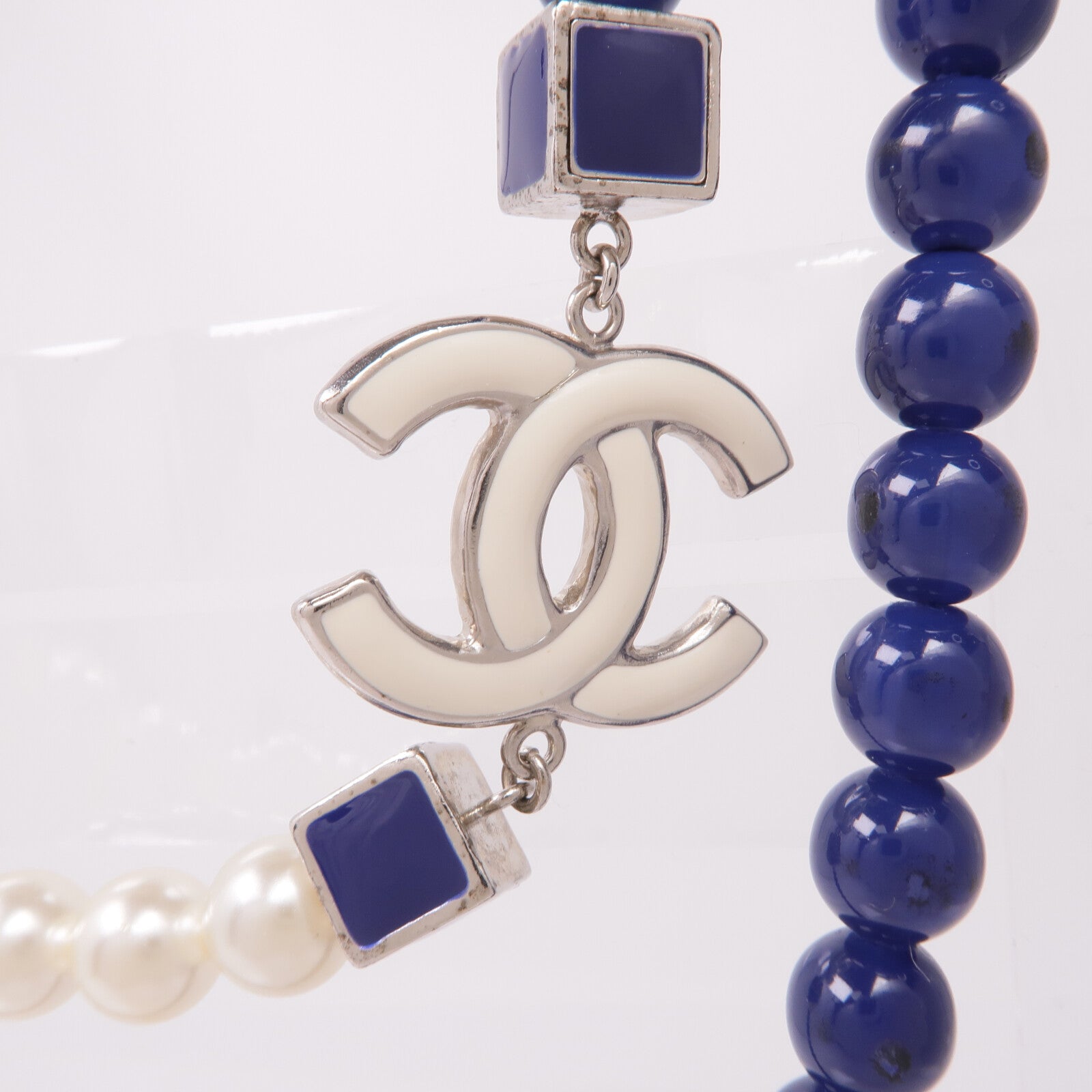CHANEL PVC/金屬Necklace項鍊