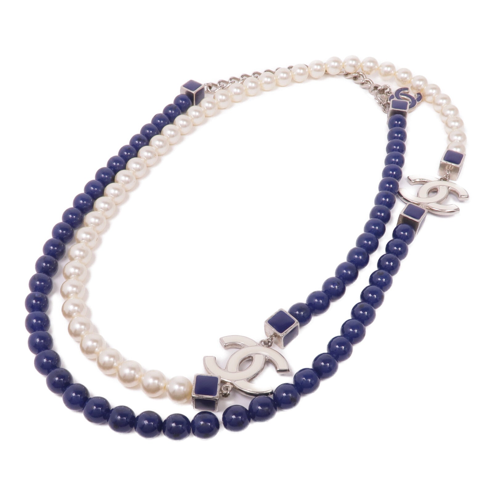 CHANEL PVC/金屬Necklace項鍊