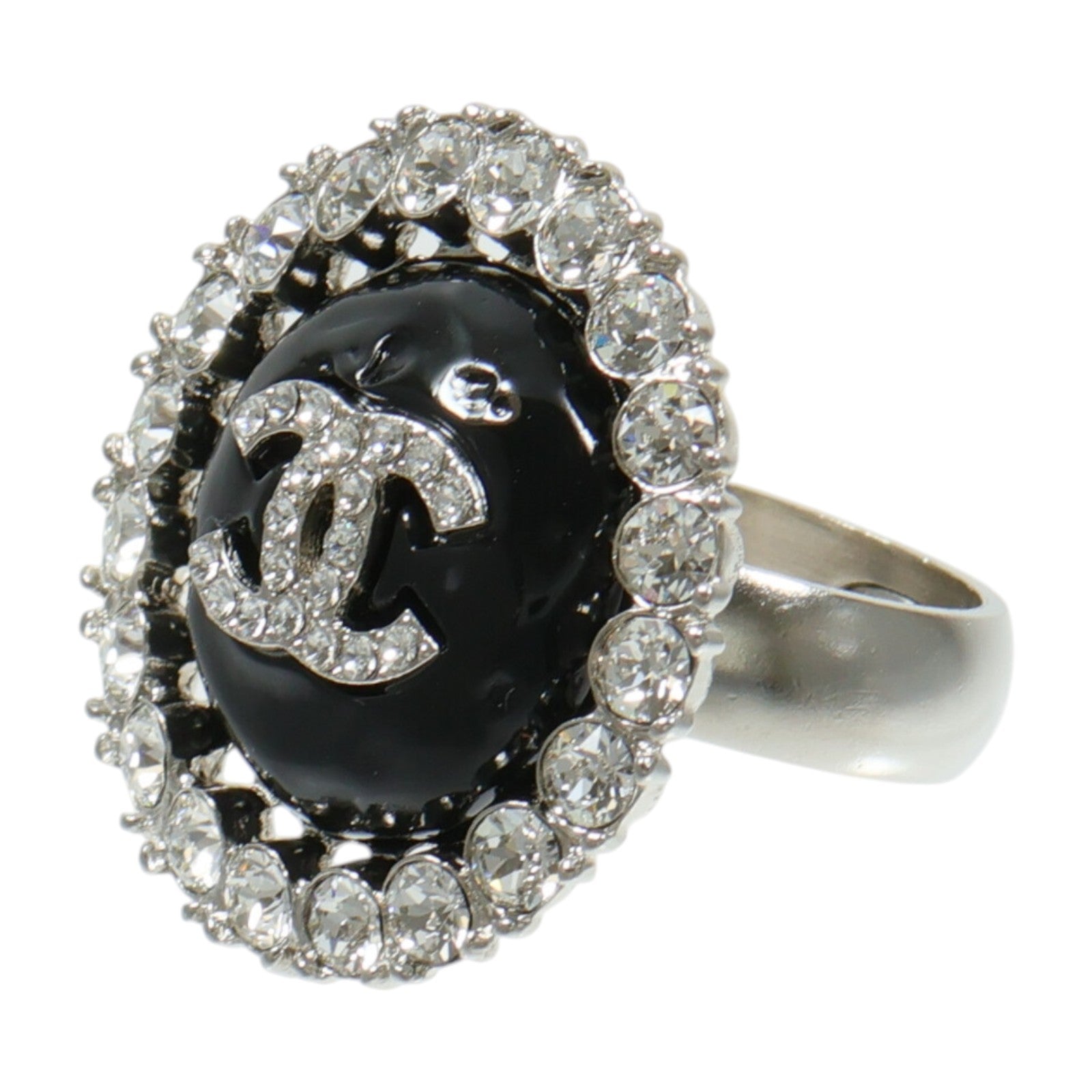 CHANEL 金屬/PVC Ring戒指