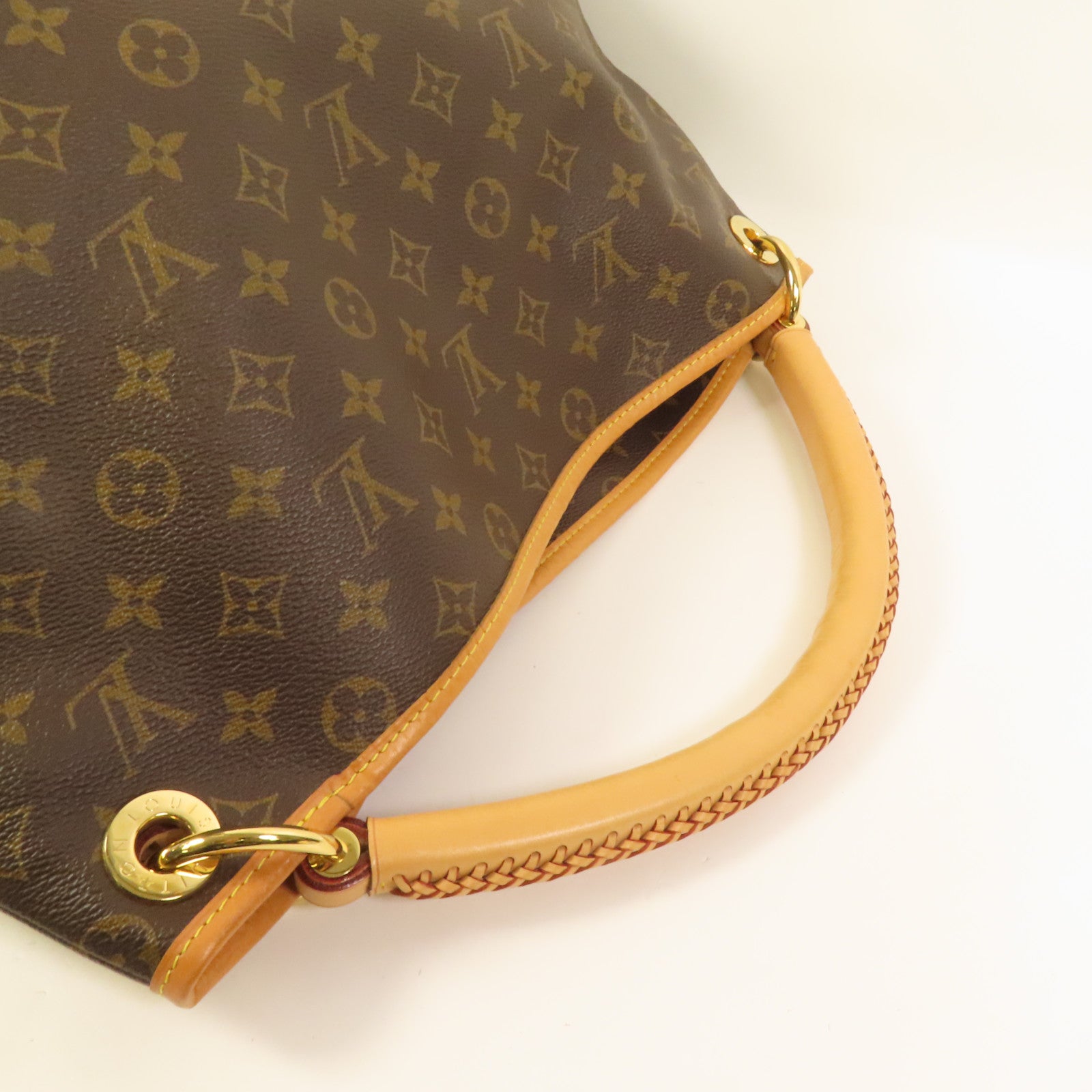 LOUIS VUITTON Monogram Artsy MM金扣肩背袋