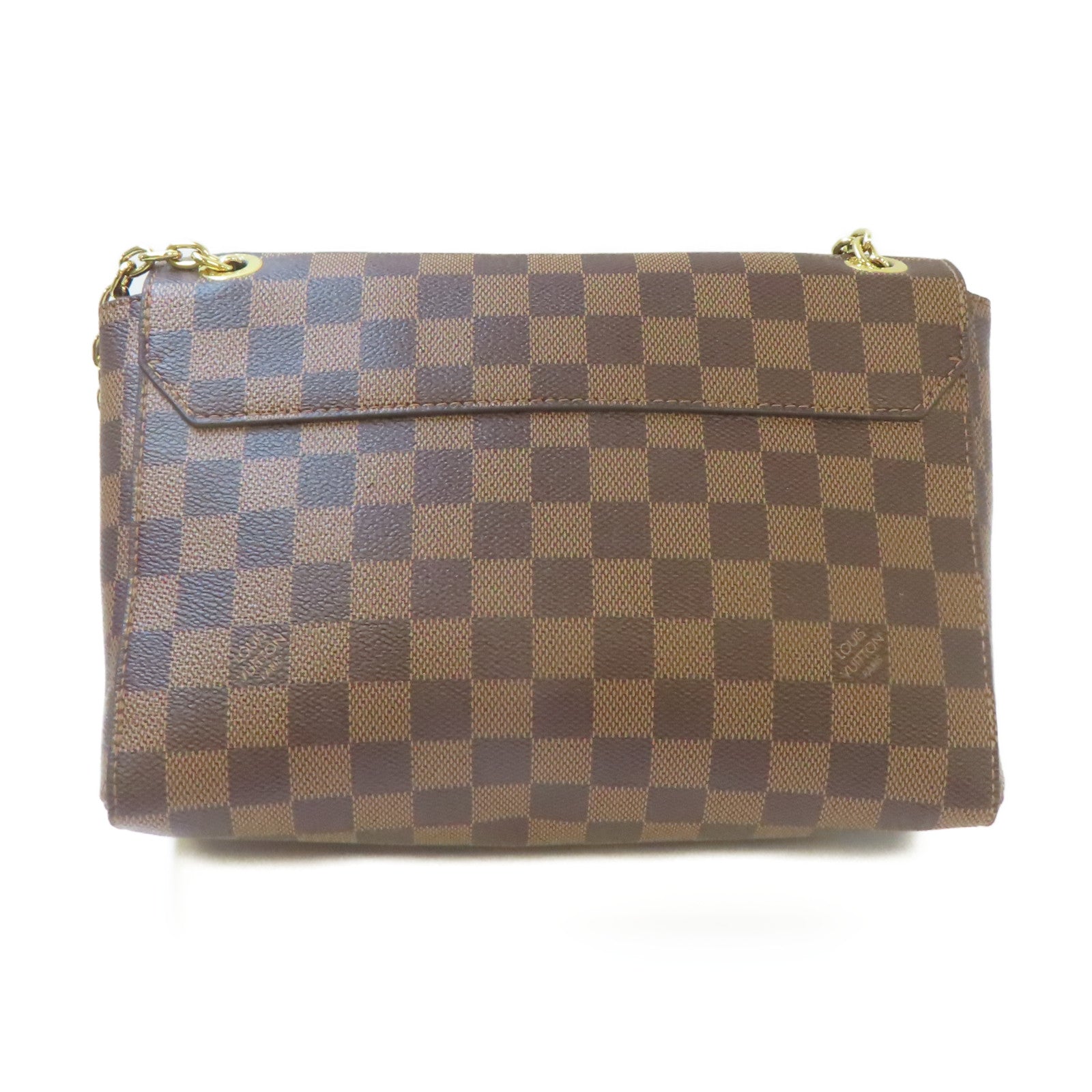 LOUIS VUITTON 【激減優惠】Damier Vavin PM Chain Shoulder Bag金扣鏈帶肩背袋啡色