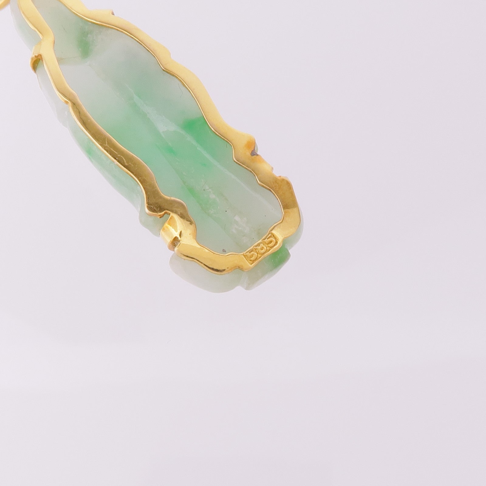 JEWELRY 14K黃金Jade Charm翡翠掛飾