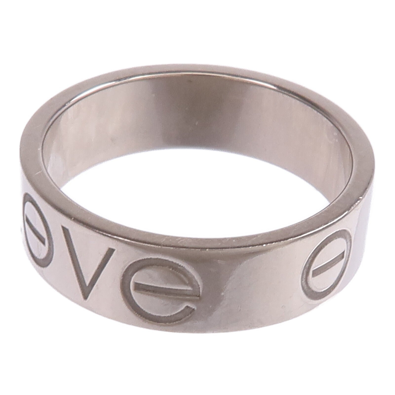 CARTIER 18K白金Ring戒指Cartier#53/US#6.25
