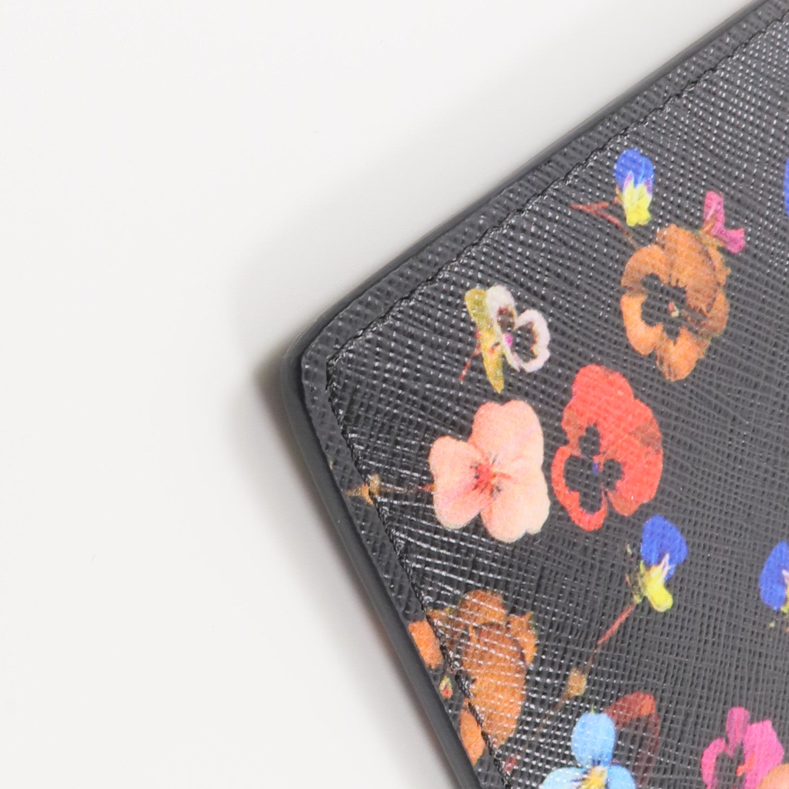 GIVENCHY 塗層帆布Night Pansy Pouch手拿包