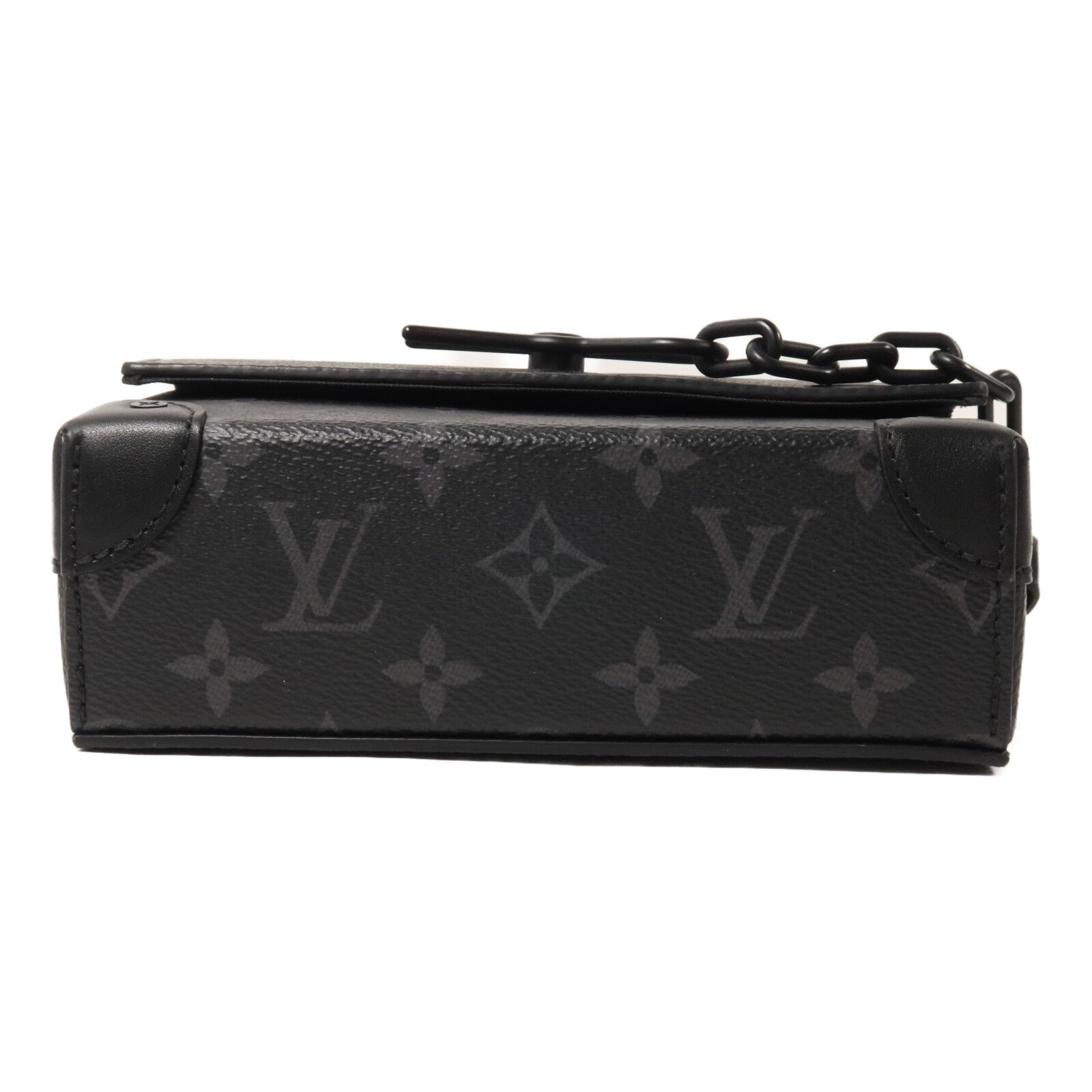 LOUIS VUITTON Monogram Eclipse Steamer Wearable Wallet肩背袋
