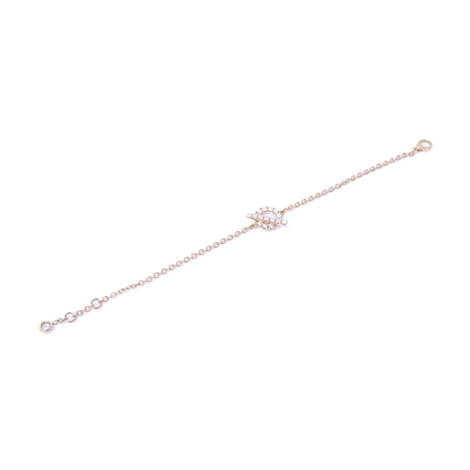 HERMES 18K玫瑰金Finesse Diamond Bracelet 0.55ct鑚石手鏈