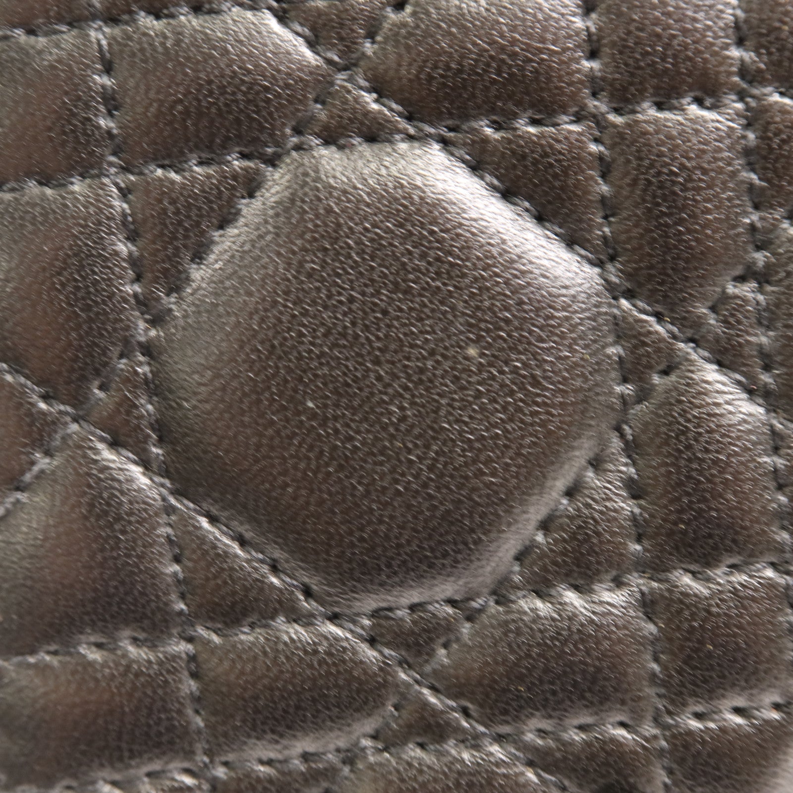 Dior 羊皮皮革Shoulder Bag銀扣肩背袋