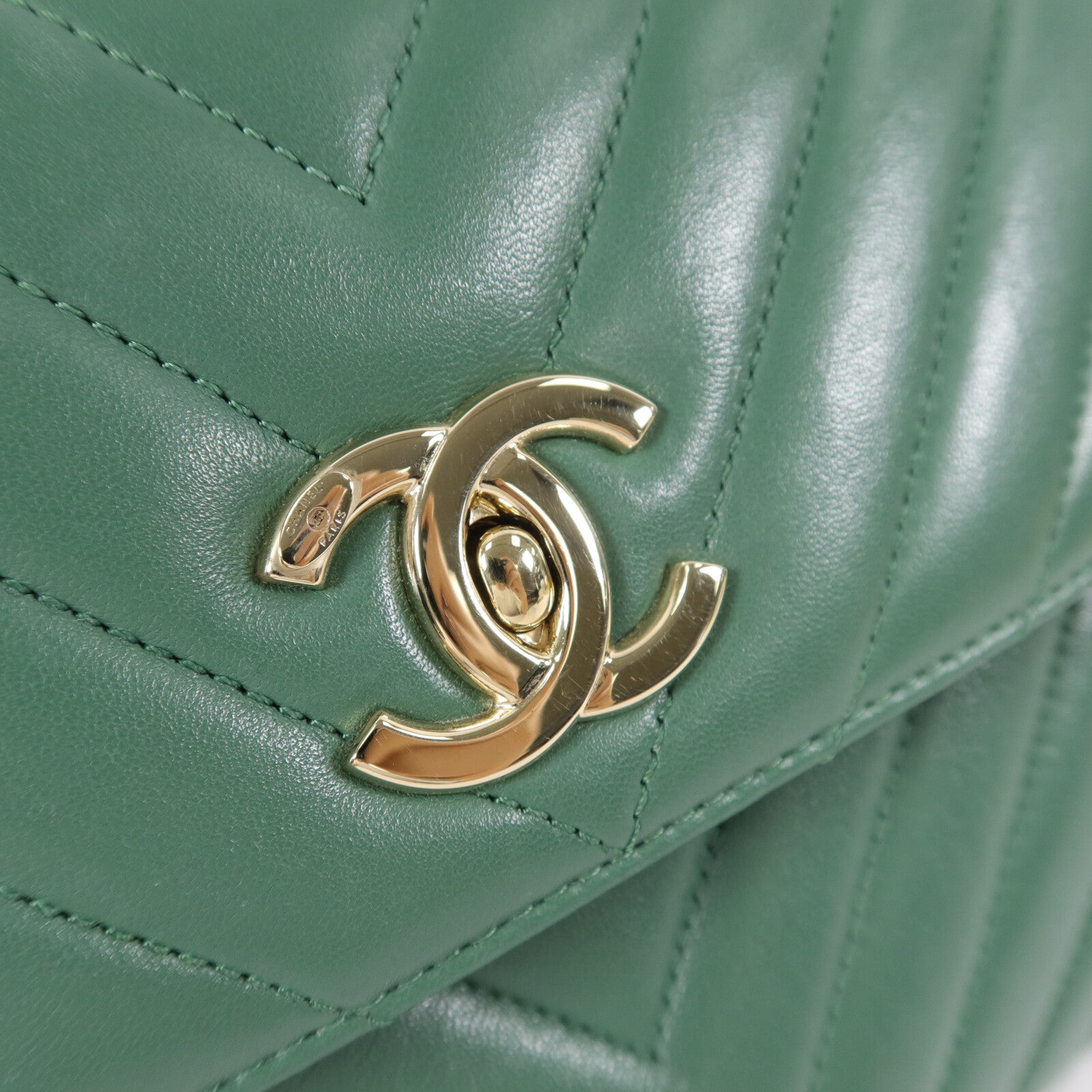 CHANEL 牛皮皮革Trendy CC Handle手挽肩背兩用袋