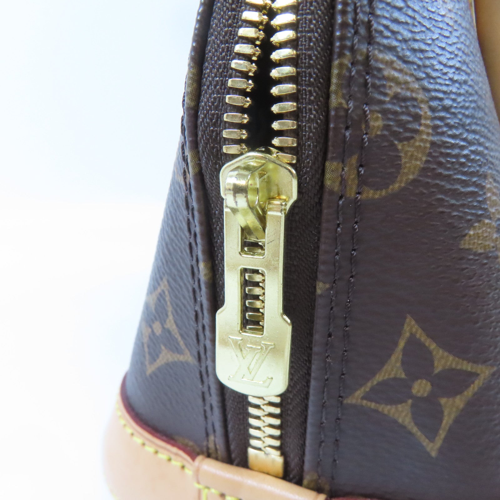 LOUIS VUITTON 【激減優惠】Monogram Alma BB金扣手挽肩背兩用袋啡色