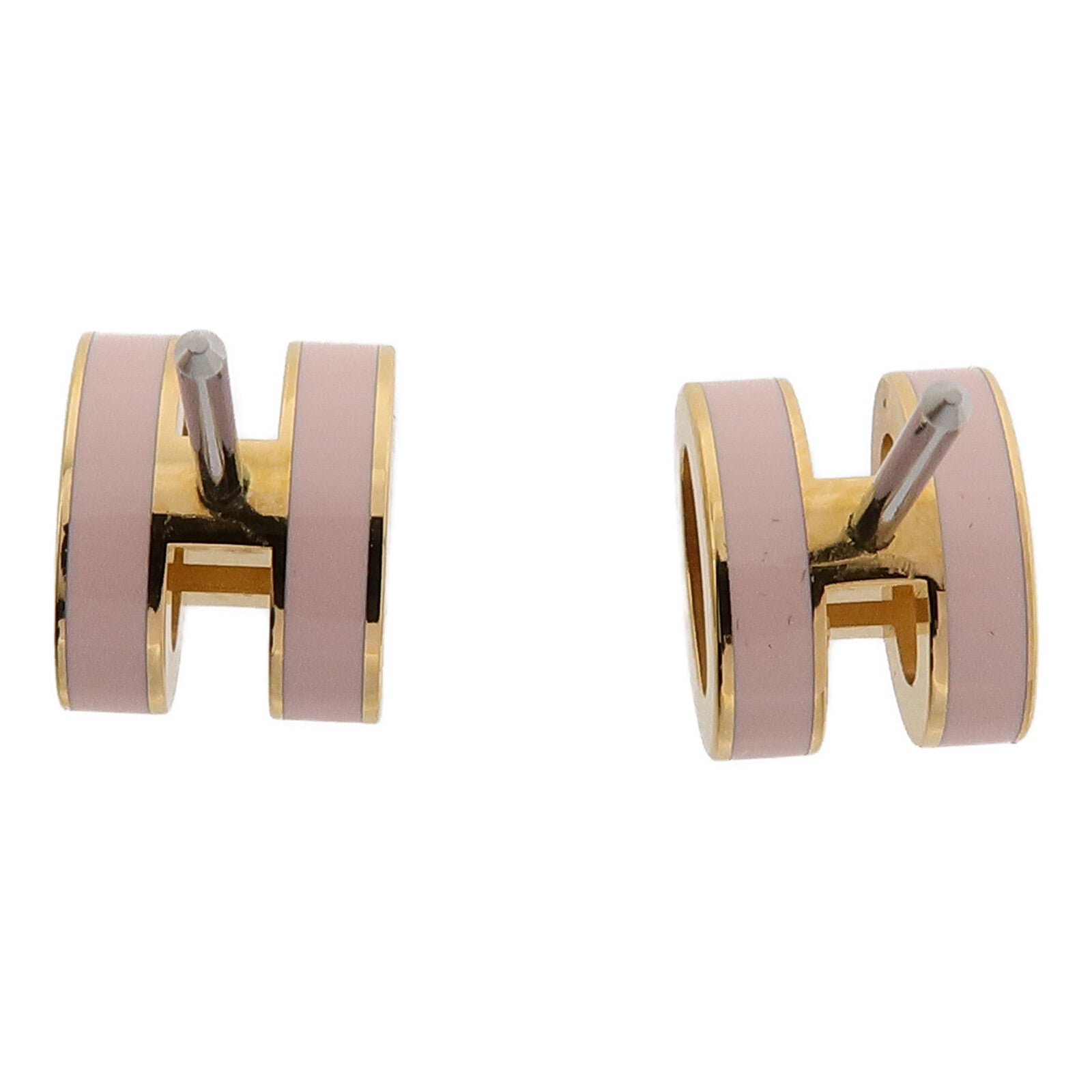 HERMES 金屬Mini Pop H Earrings耳環