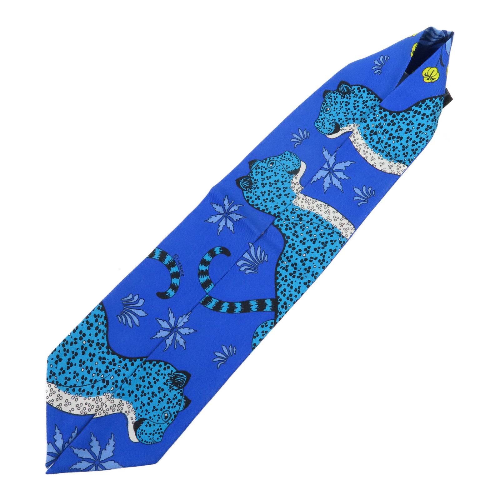 HERMES 絲質Twilly絲巾